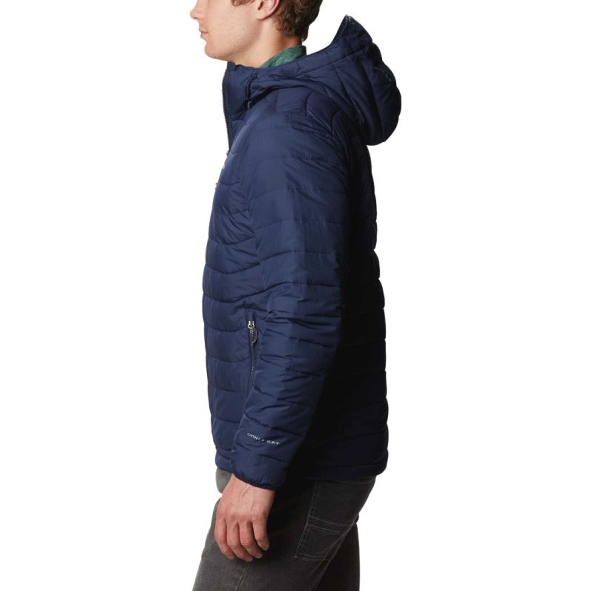 

Kurtka Columbia Powder Lite Hooded Jacket M (kolor Granatowy, rozmiar L)