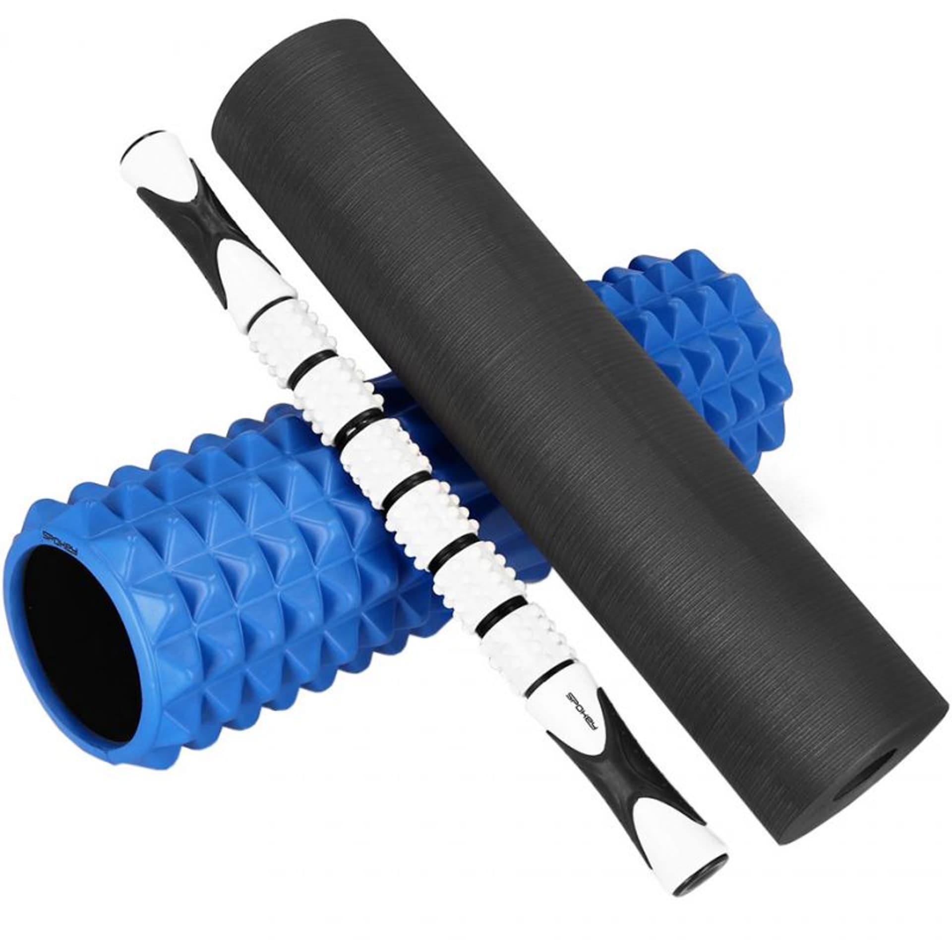 

Wałki Spokey Mixroll fitness 3w1 roller (kolor Niebieski)