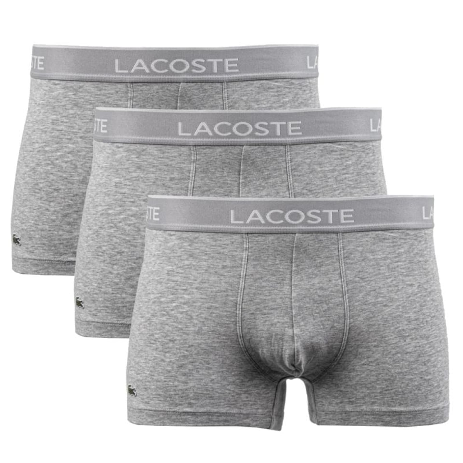 

Bokserki Lacoste 3-Pack Boxer Briefs M 5H3389 (kolor Szary/Srebrny, rozmiar M)