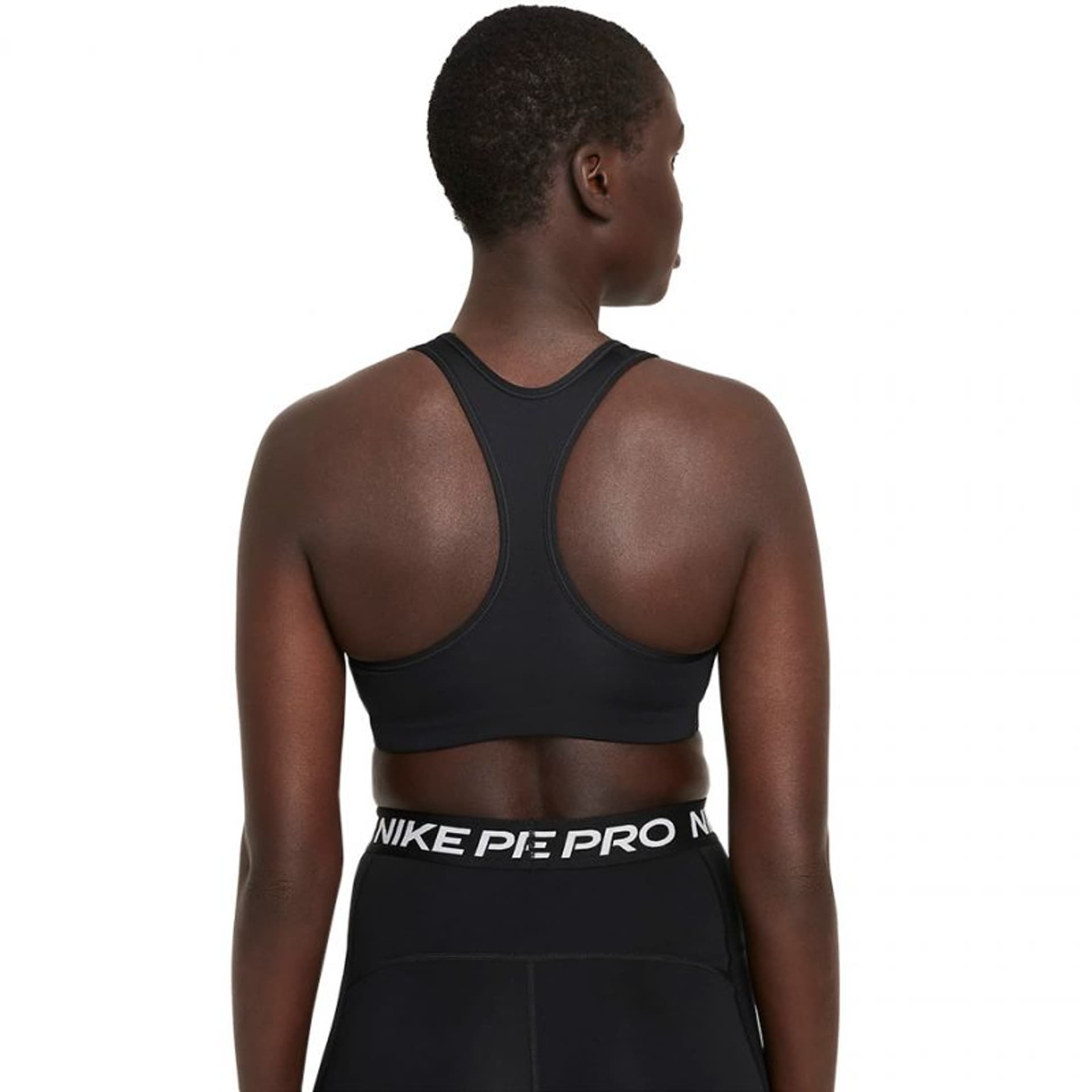

Stanik sportowy Nike Dri-FIT Swsh CB Futura GX Bra W DM0579 (kolor Czarny, rozmiar S)
