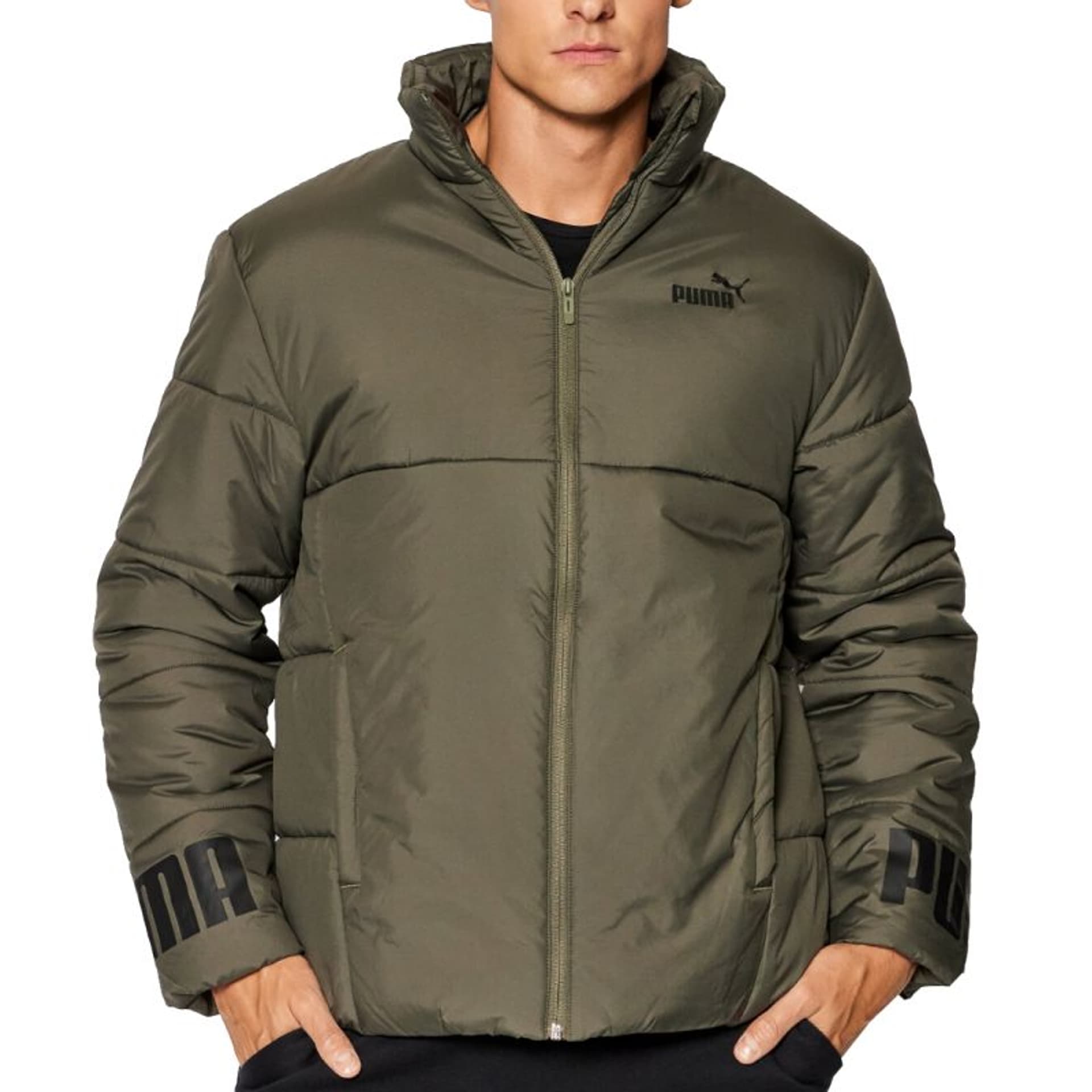 

Kurtka Puma Essentials Padded Jacket M 587689 (kolor Zielony, rozmiar M)