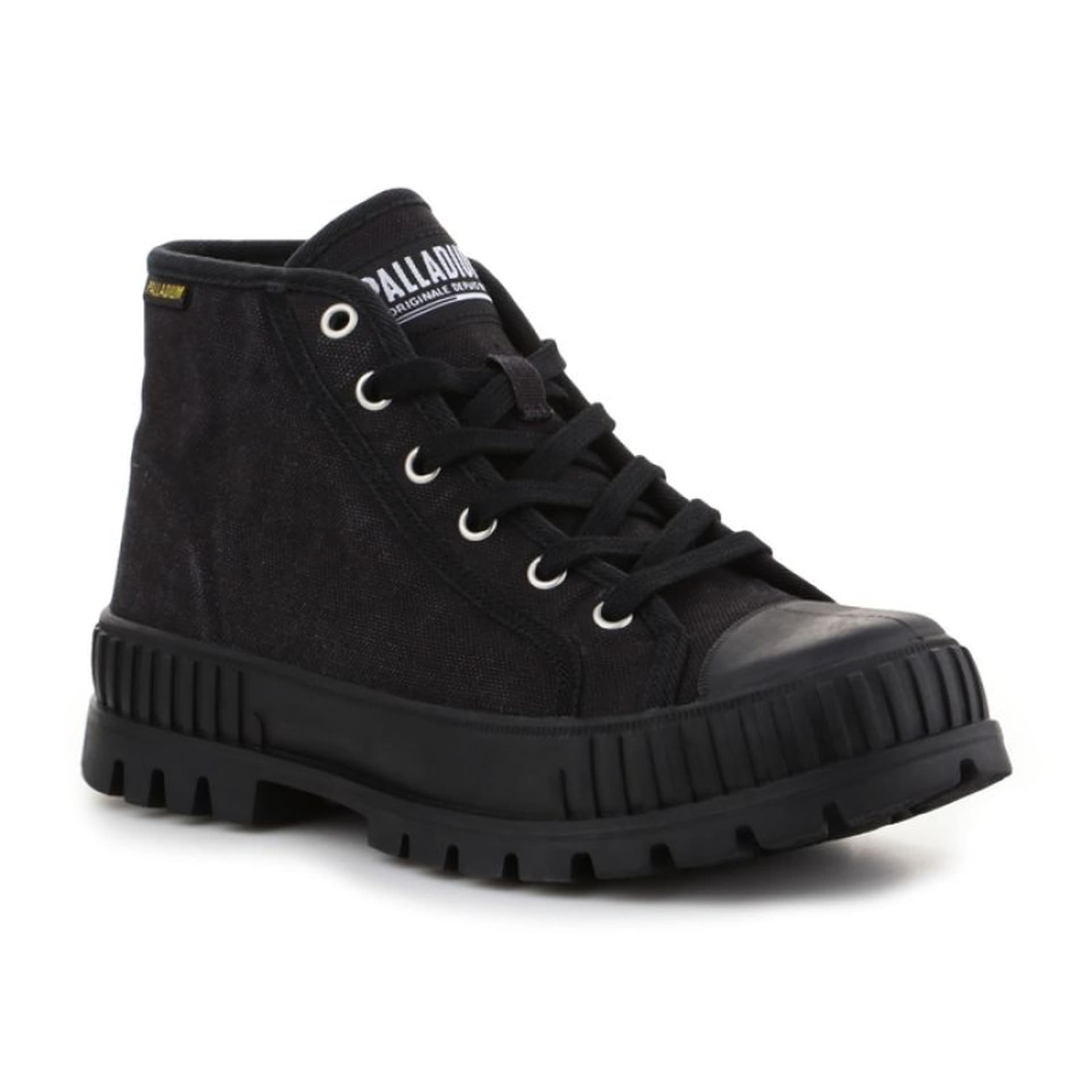 

Buty Palladium Pallashock Mid OG Black/Black U (kolor Czarny, rozmiar EU 37)