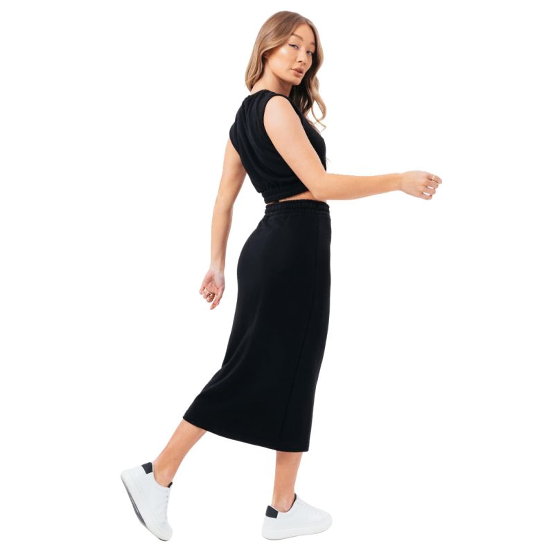 

Komplet Justhype Sweat Midi Skirt Loungewear Set W (kolor Czarny, rozmiar 6)