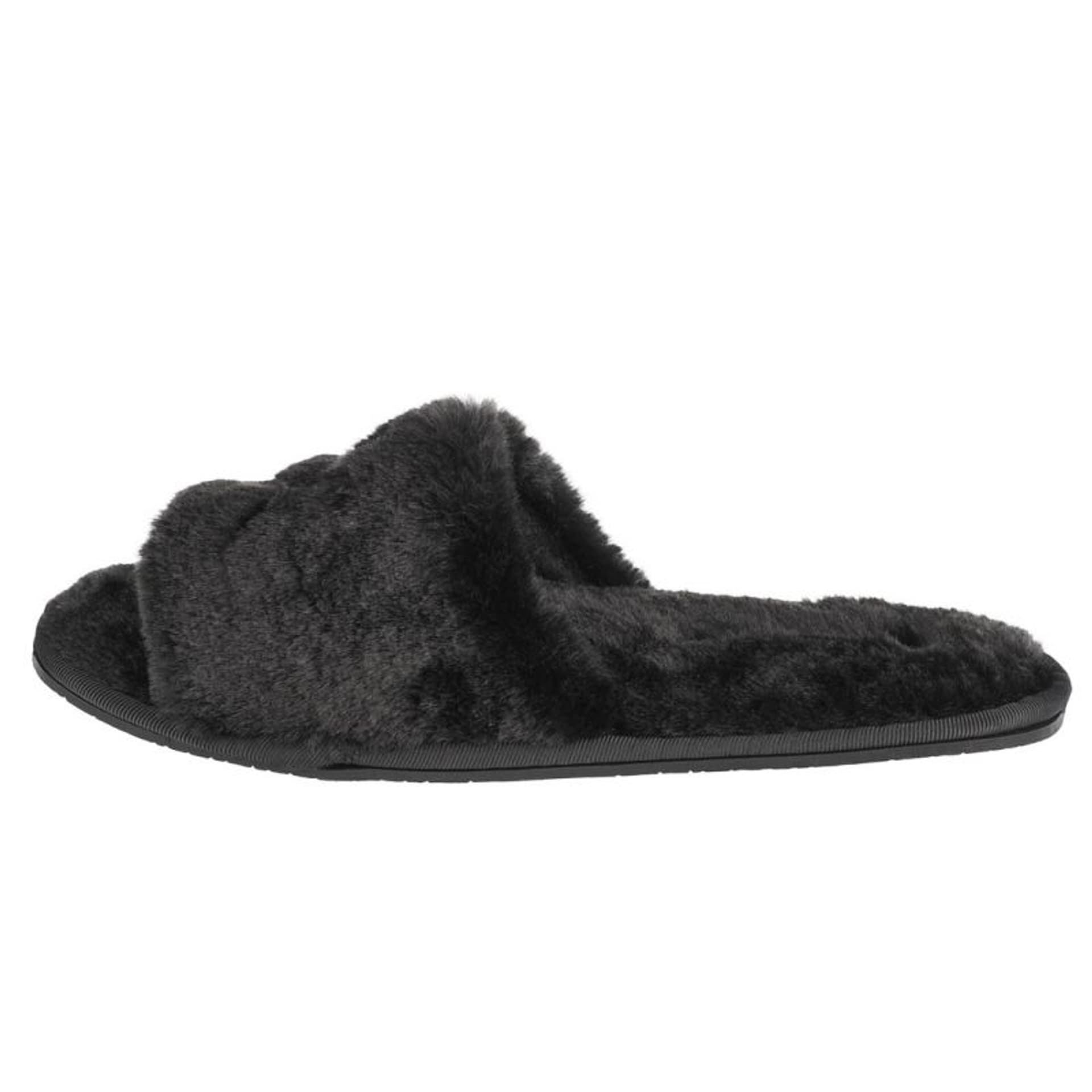 

Kapcie Calvin Klein Slipper Sandal Fur W HW0HW00634 (kolor Czarny, rozmiar 38)