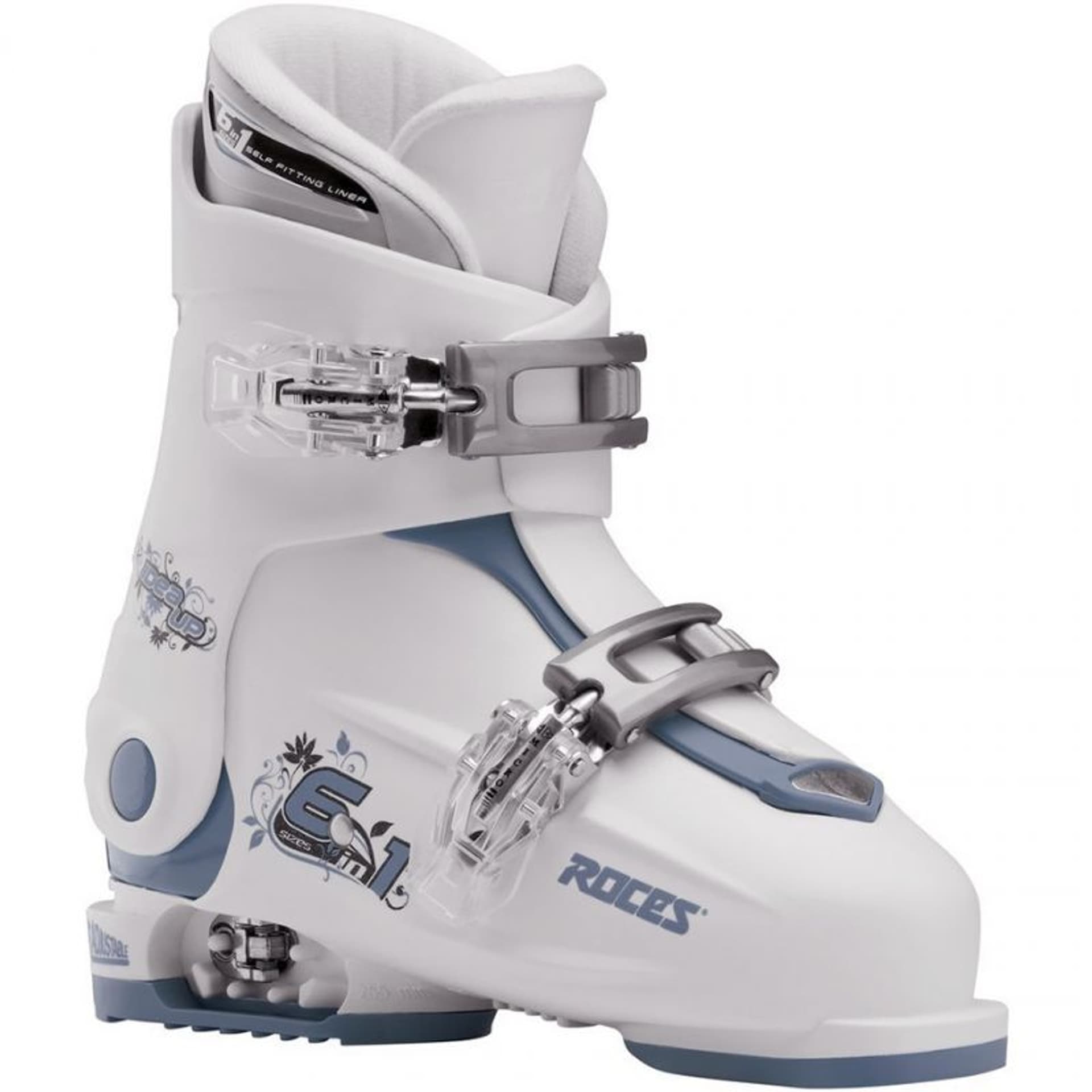 

Buty narciarskie Roces Idea Up Junior biało-niebieskie 450491 (kolor Biały. Niebieski, rozmiar 30-35)