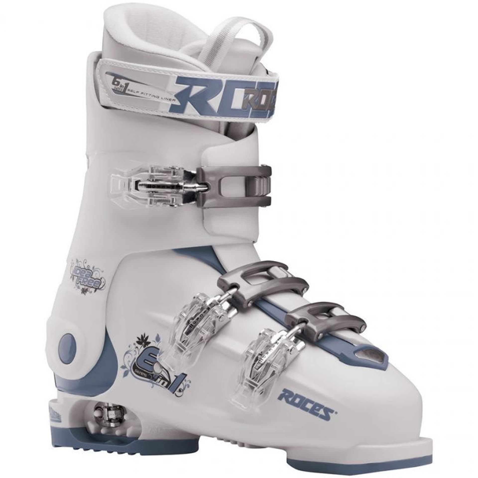 

Buty narciarskie Roces Idea Free biało-niebieskie 450492 (kolor Biały. Niebieski, rozmiar 36-40)