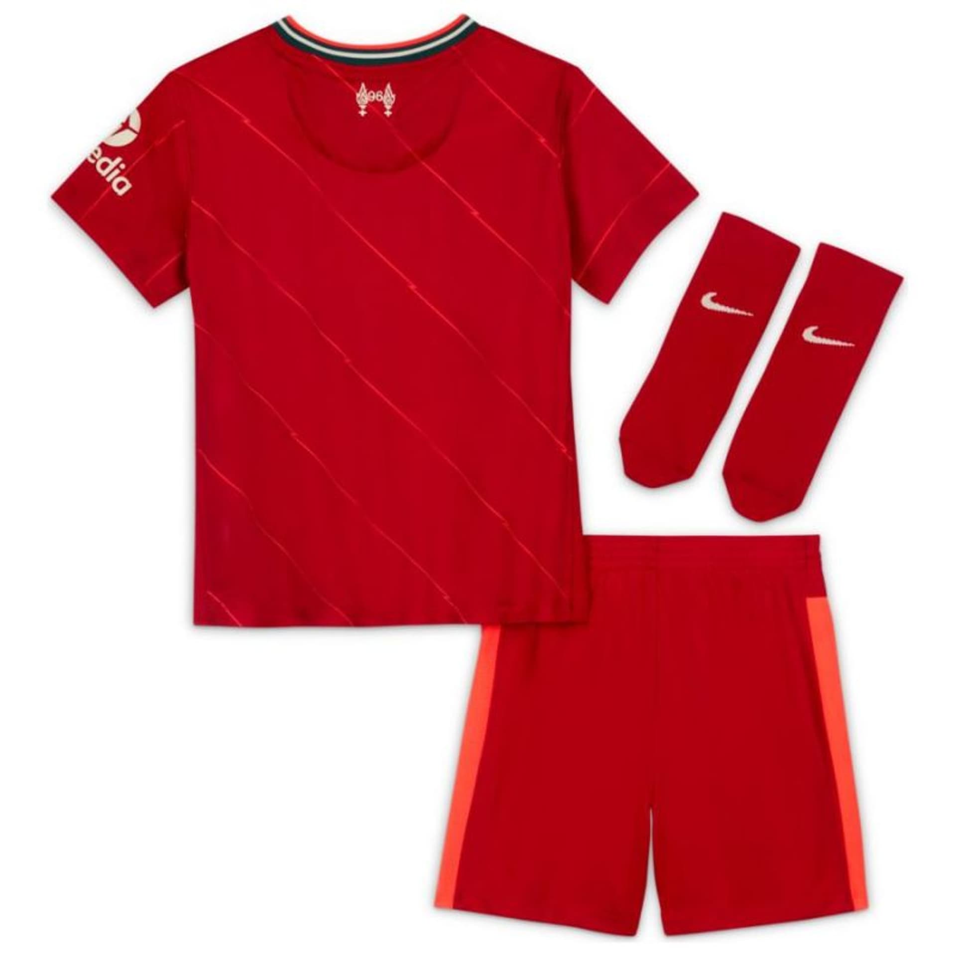 

Komplet Nike Liverpool FC Soccer Kit Jr DB2548 (kolor Czerwony, rozmiar 85-90 cm)