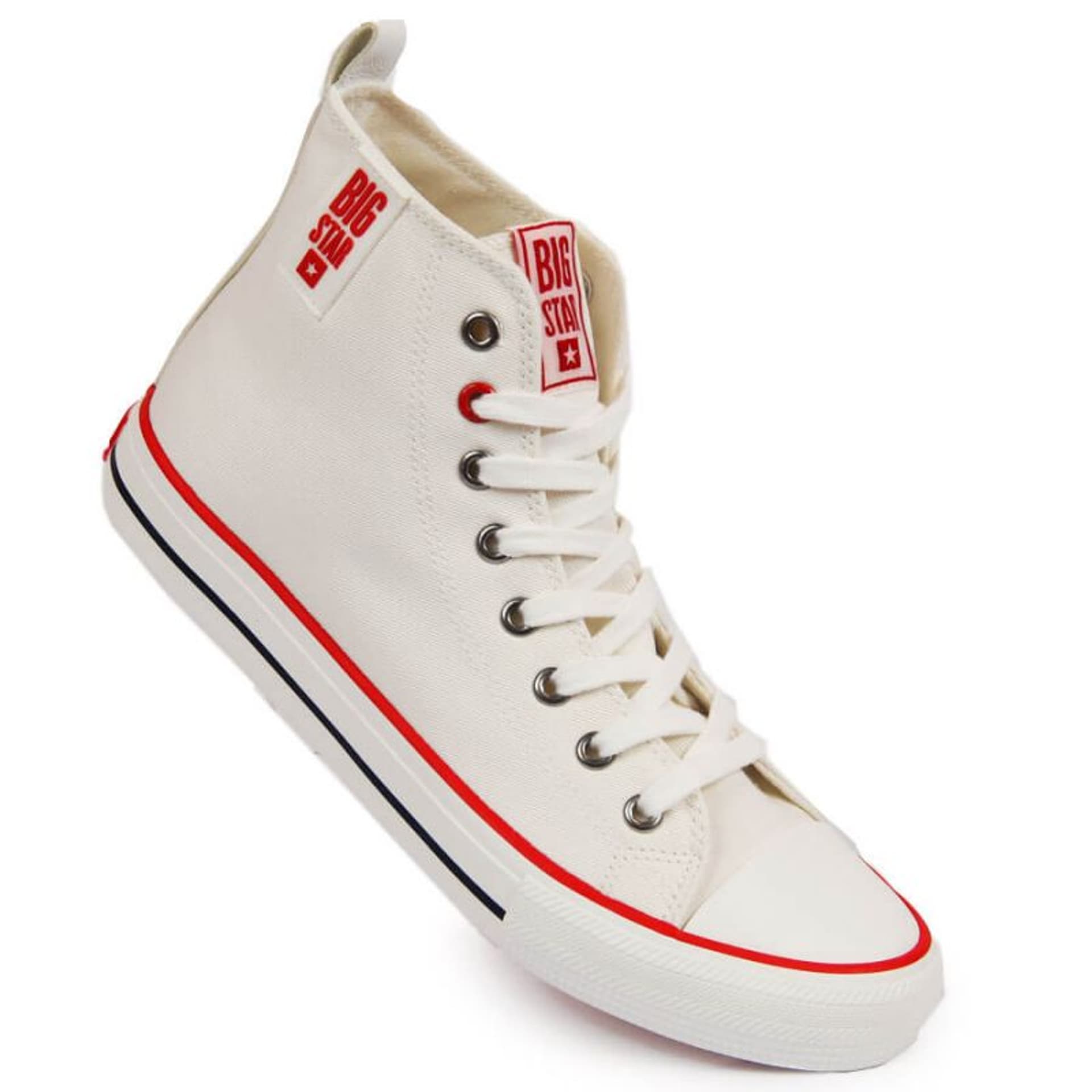 

Trampki wysokie Big Star W JJ274127 (kolor Biały, rozmiar 37)