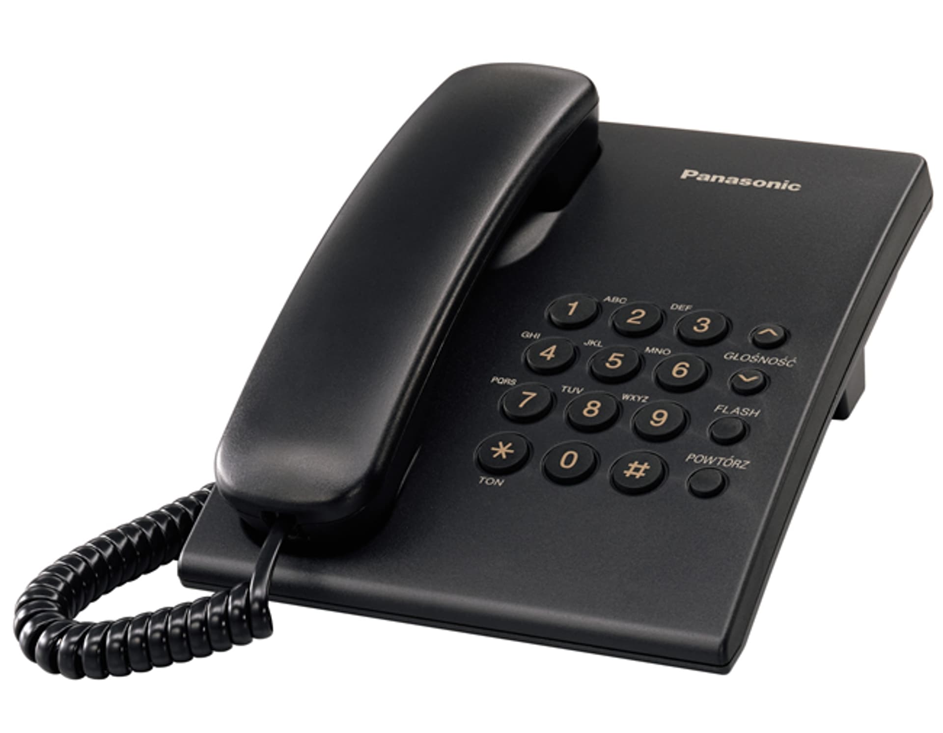 

Telefon przewodowy PANASONIC KX-TS500PDB