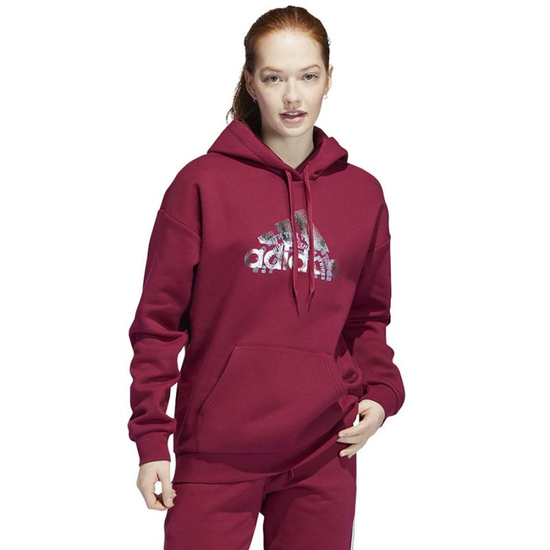 

Bluza adidas Brand G Hdy W (kolor Czerwony, rozmiar XS)