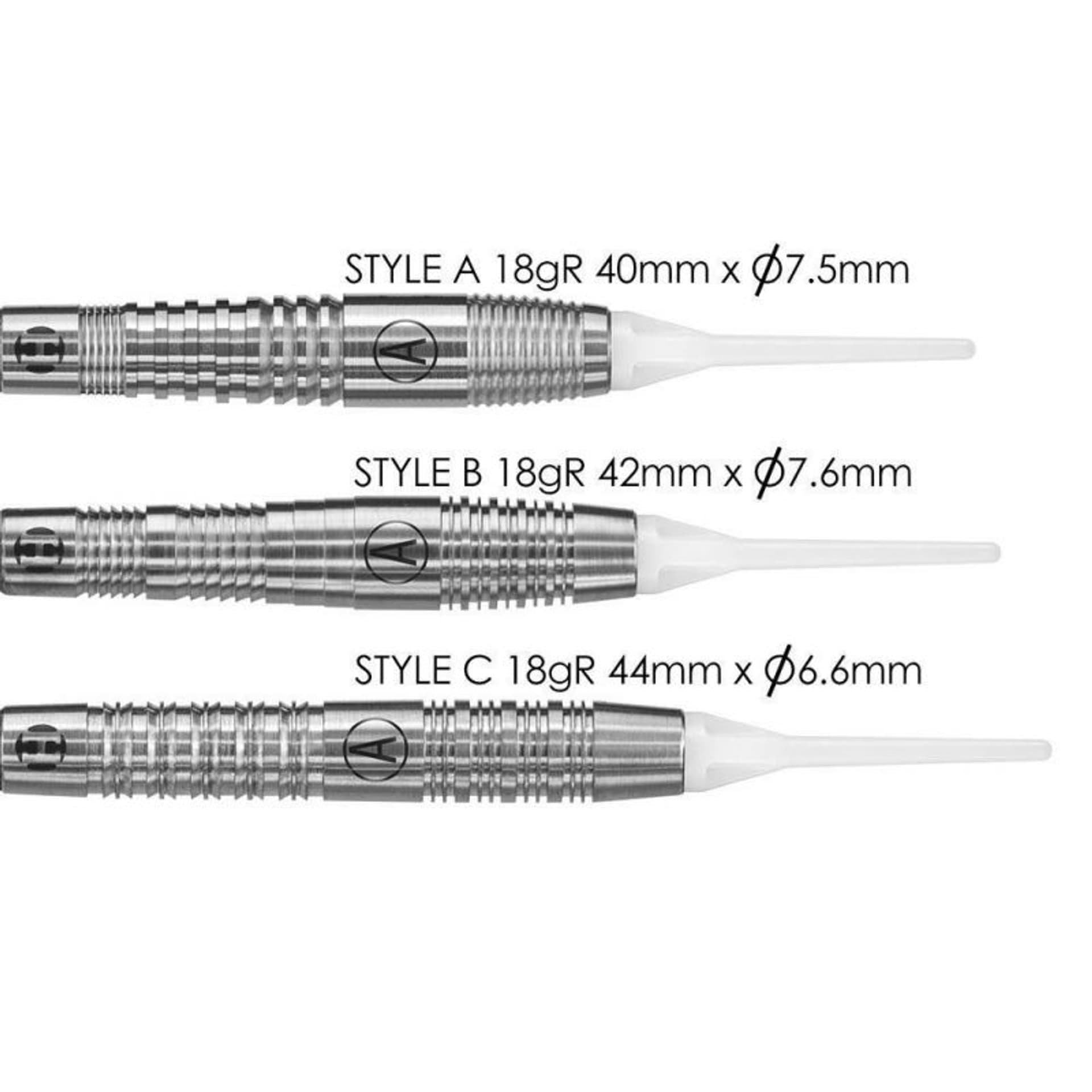 

Rzutki Harrows Aero 90% Softip (kolor Niebieski. Szary/Srebrny)