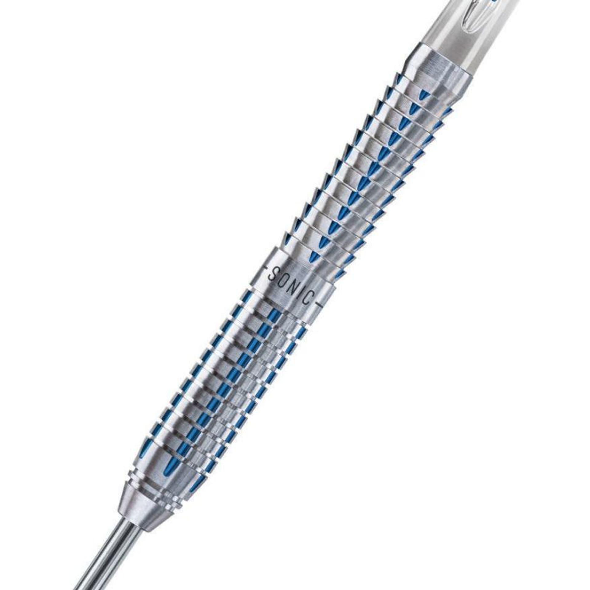 

Rzutki Harrows Sonic 90% Steeltip (kolor Niebieski. Szary/Srebrny)