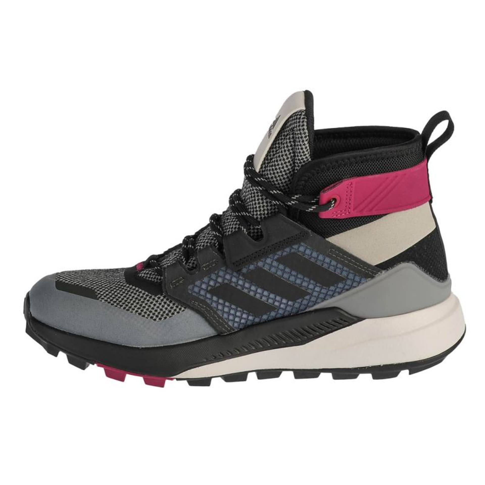 

Buty adidas Terrex Trailmaker Mid GTX W FY2236 (kolor Czarny. Fioletowy. Szary/Srebrny, rozmiar 36 2/3)