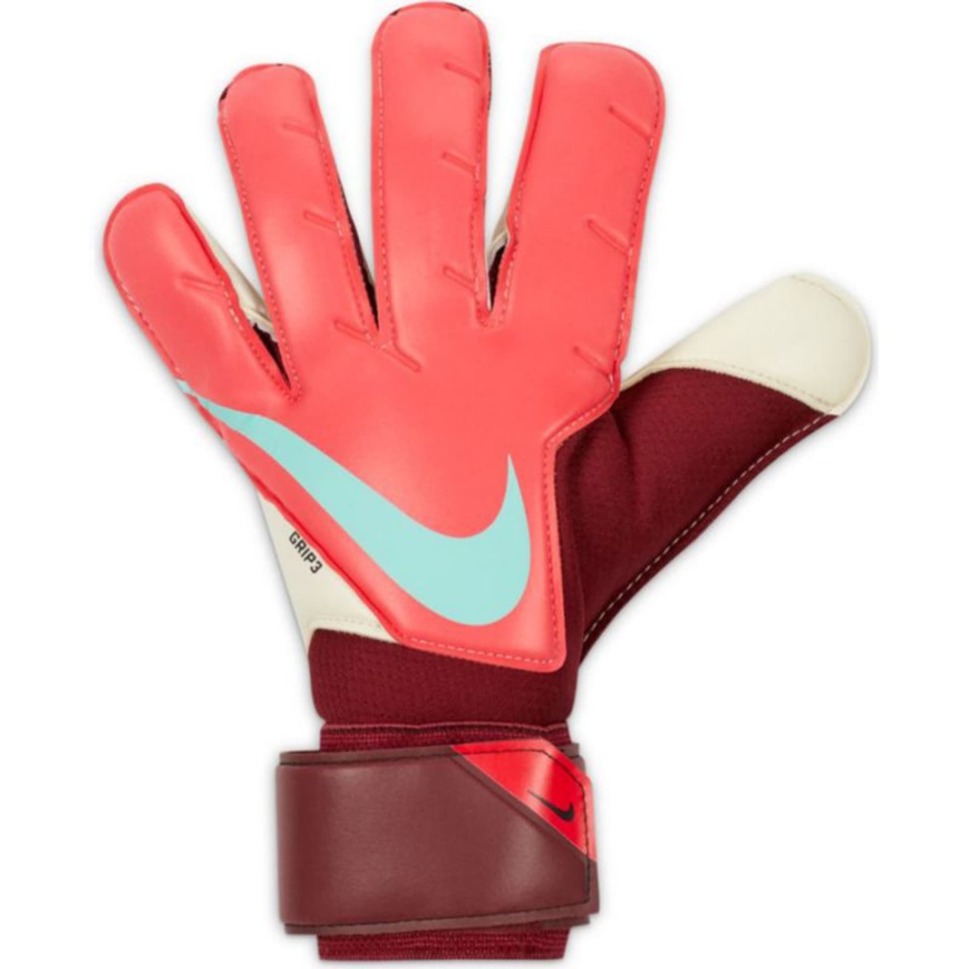 

Rękawice bramkarskie Nike Grip 3 CN5651 (kolor Czerwony, rozmiar 10)