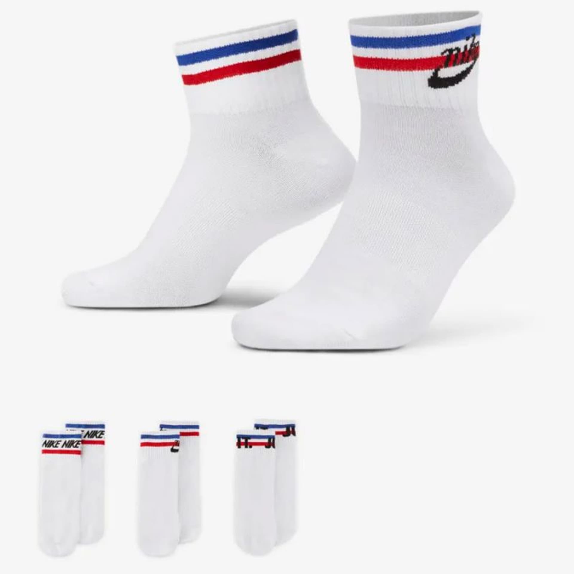 

Skarpety Nike Everyday Essential 3Pack DX5080 (kolor Biały)