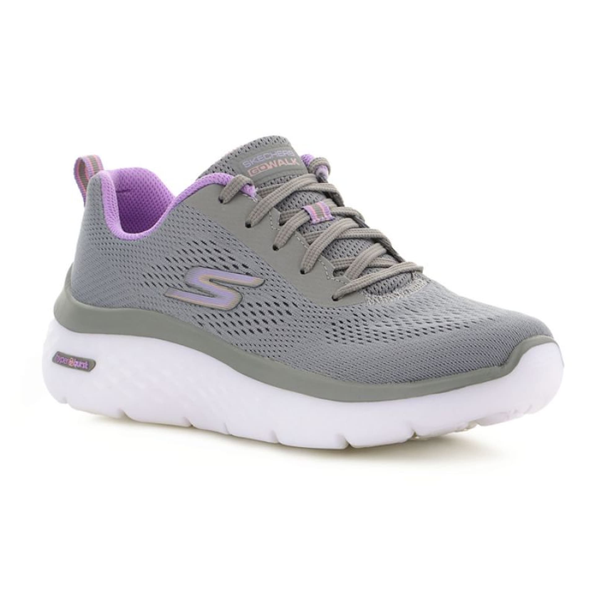 

Buty Skechers Hyper Burst W 124578 (kolor Szary/Srebrny, rozmiar EU 39)