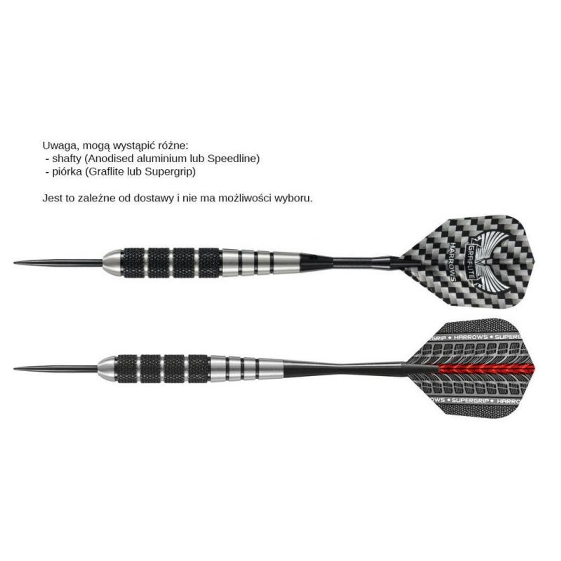 

Rzutki Harrows Black Jack Steeltip (kolor Czarny)