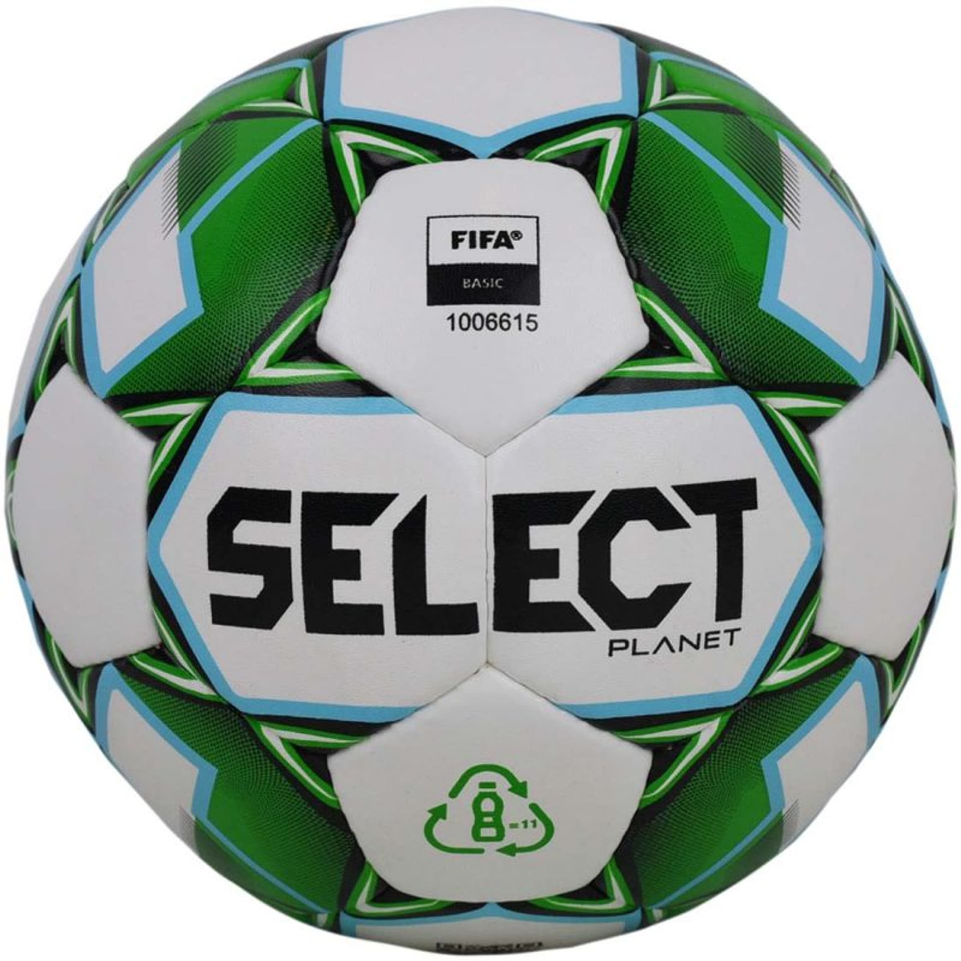 

Piłka Select Planet FIFA Ball PLANET WHT-GRE (kolor Biały. Zielony, rozmiar 5)