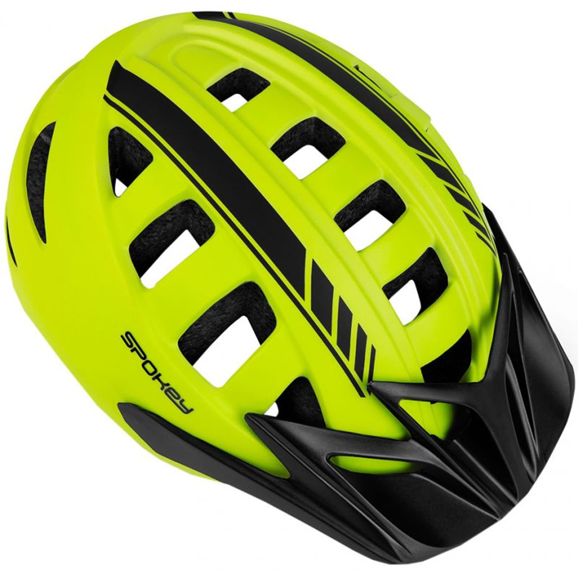 

Kask rowerowy Spokey Speed (kolor Czarny. Zielony)
