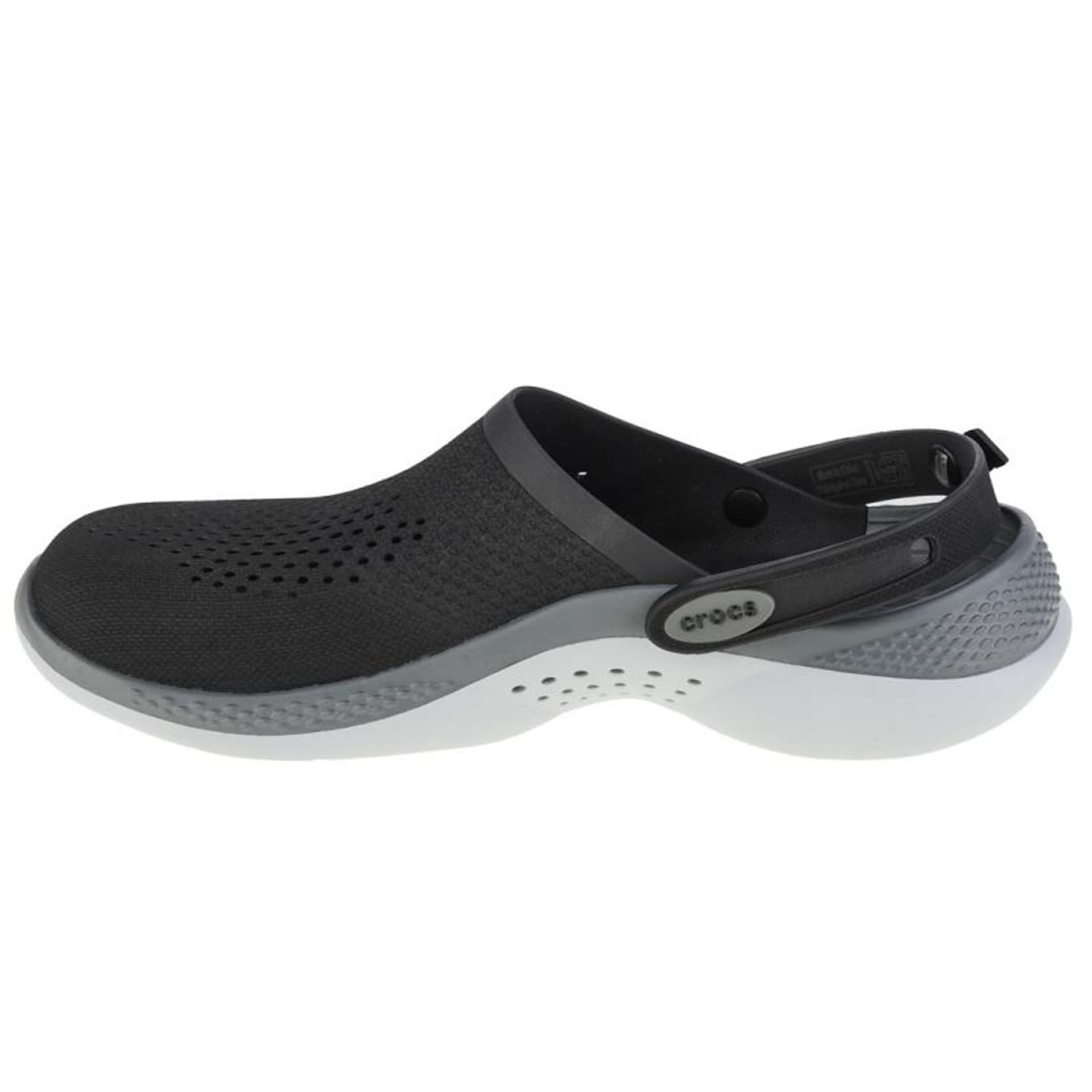 

Klapki Crocs Literide 360 Clog M 206708 (kolor Czarny. Szary/Srebrny, rozmiar 43/44)