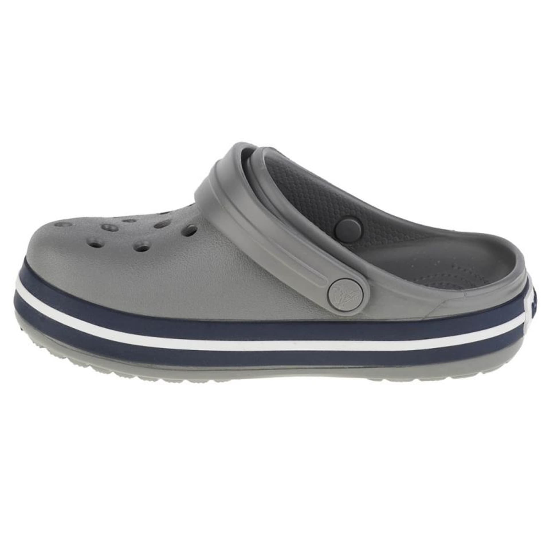 

Klapki Crocs Crocband Clog K Jr 207006 (kolor Szary/Srebrny, rozmiar 30/31)