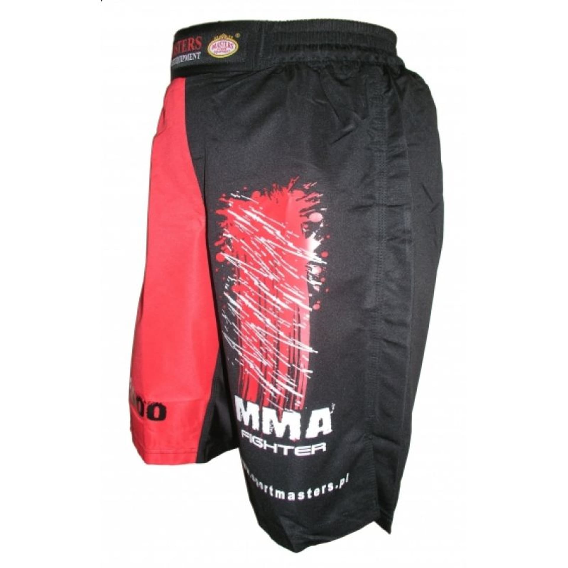 

Spodenki do MMA Masters SM-2000 M (kolor Czarny. Czerwony, rozmiar XL)