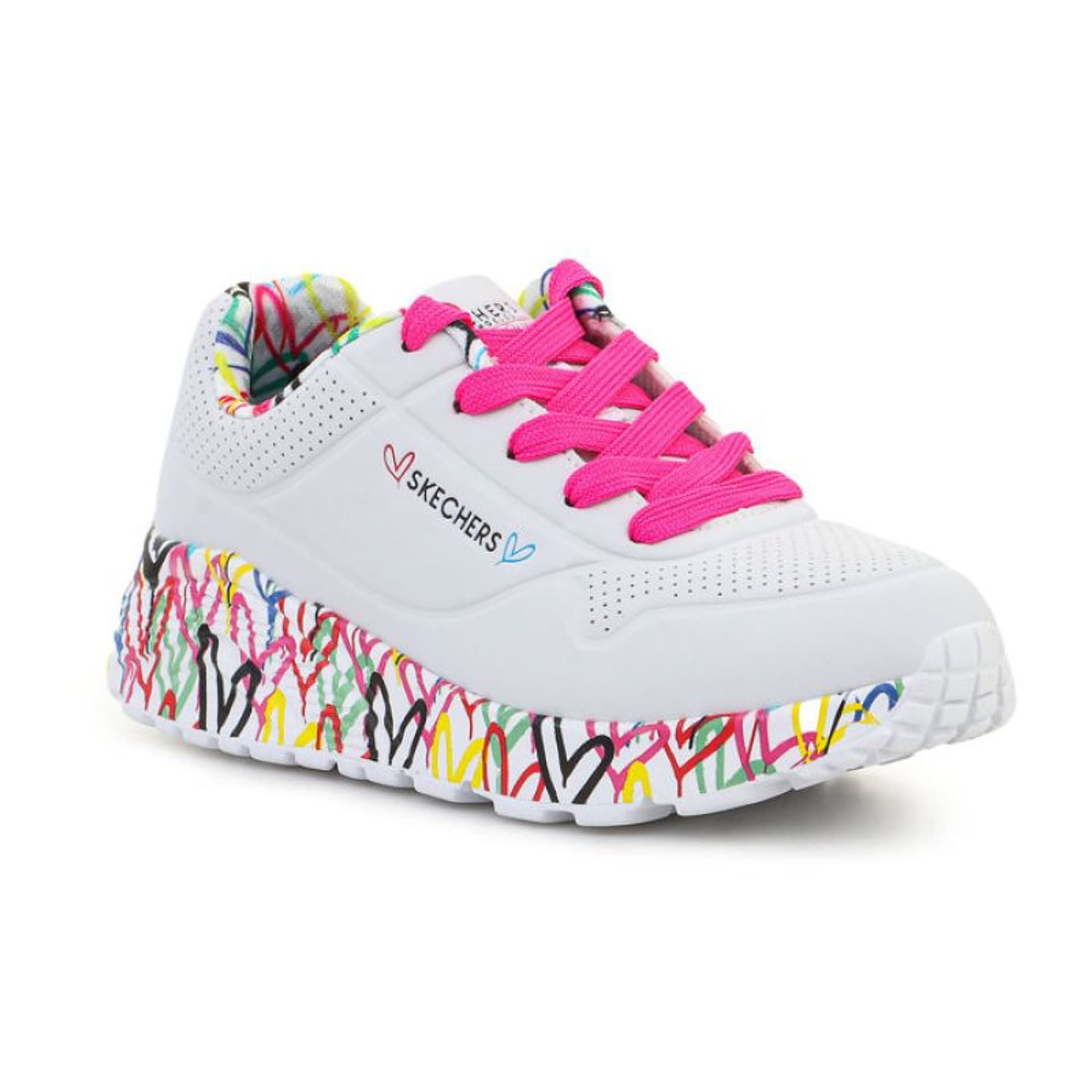 

Buty Skechers Lovely Luv Jr 314976L (kolor Biały, rozmiar EU 31)