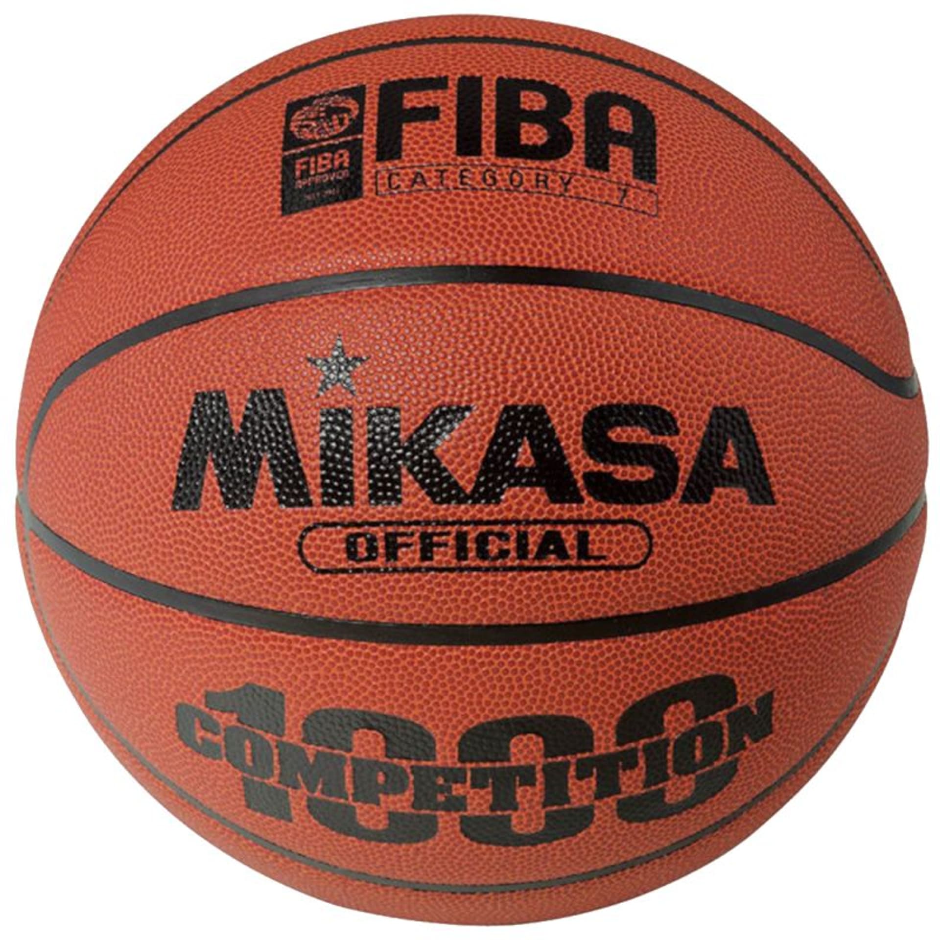 

Piłka Mikasa BQ1000 Competition FIBA Ball BQ1000 (kolor Pomarańczowy, rozmiar 7)