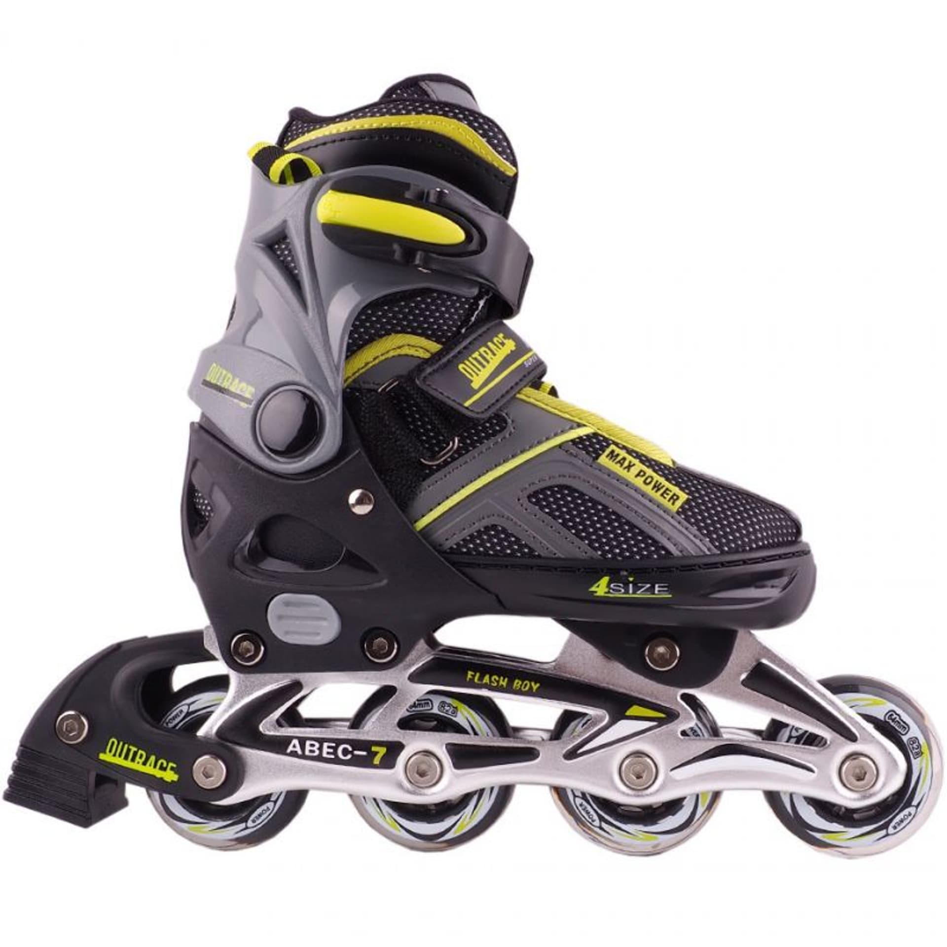

Rolki Outrace Flash Boy (kolor Szary/Srebrny, rozmiar 33-36)