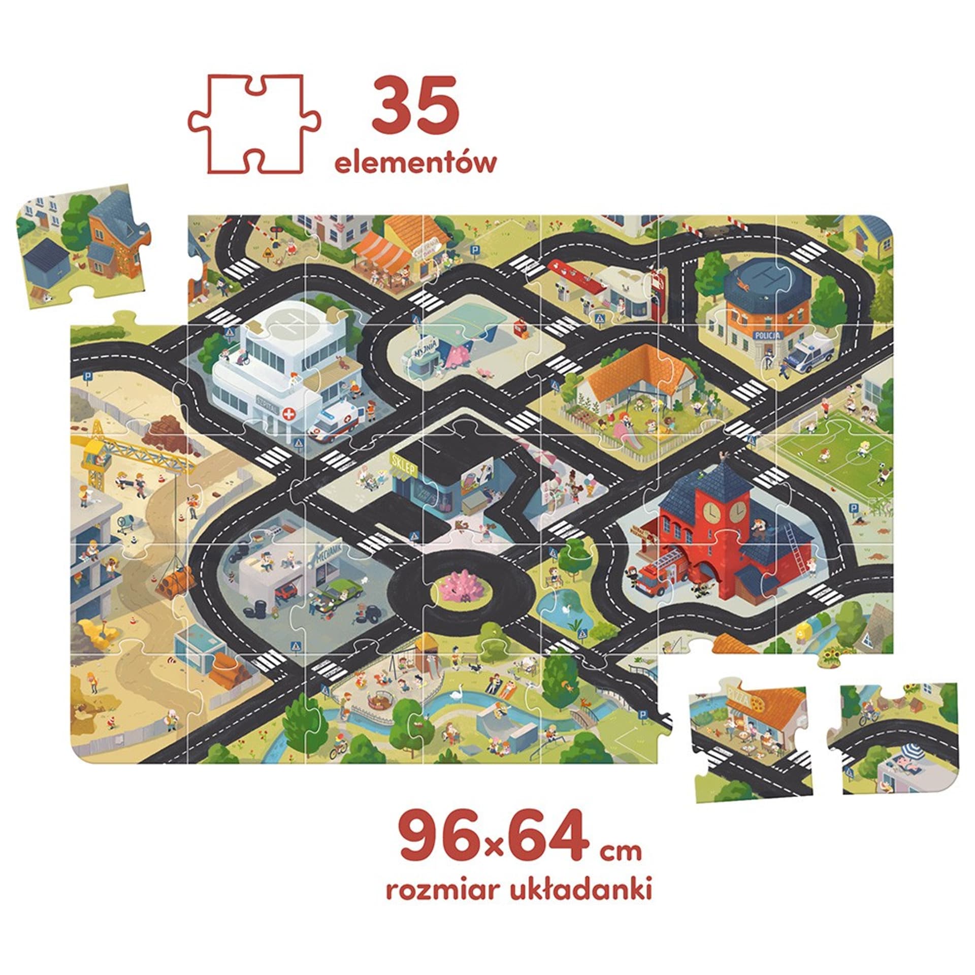 

Duuuże puzzle - Droga dla pojazdów