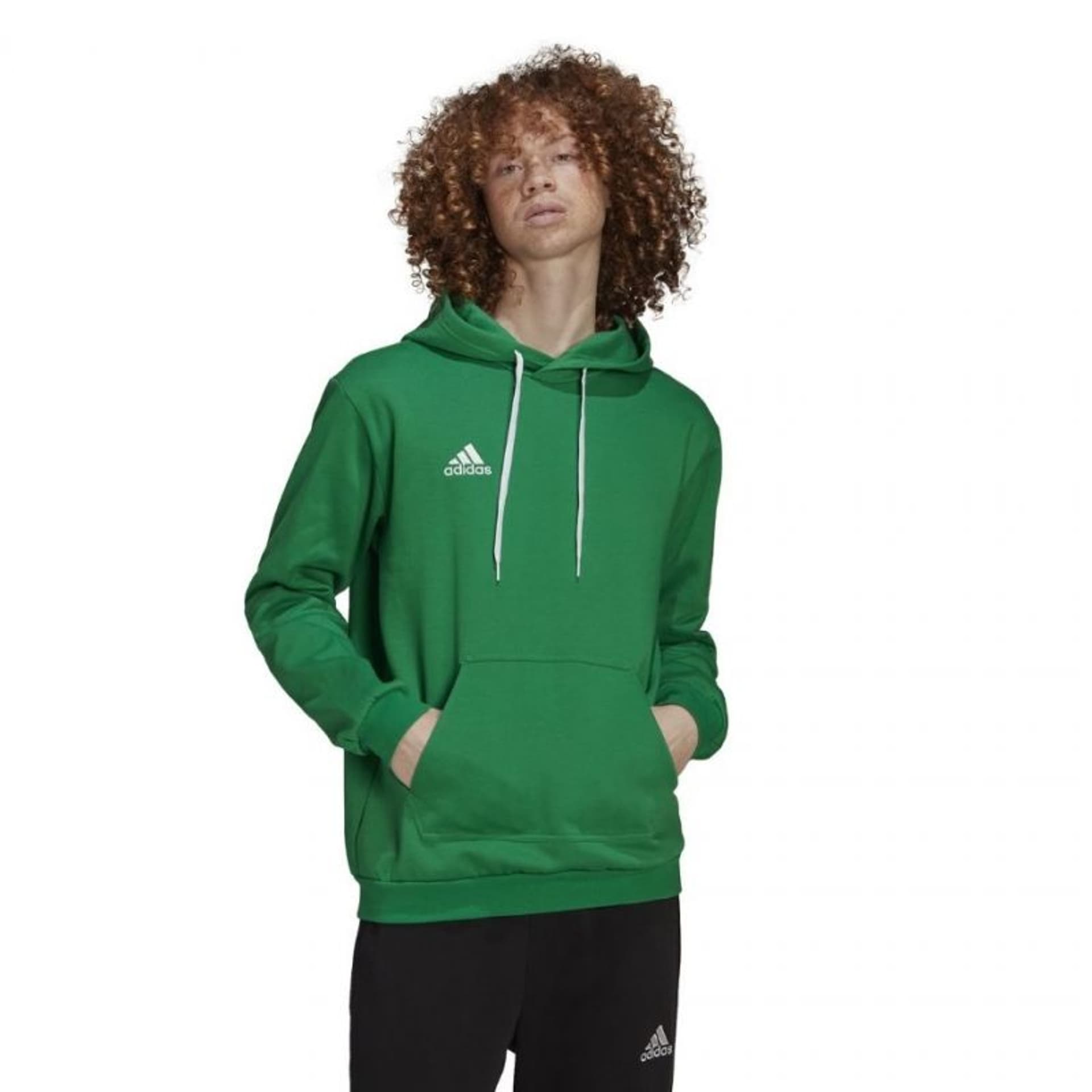 

Bluza adidas Entrada 22 Sweat Hoodie M (kolor Zielony, rozmiar M)