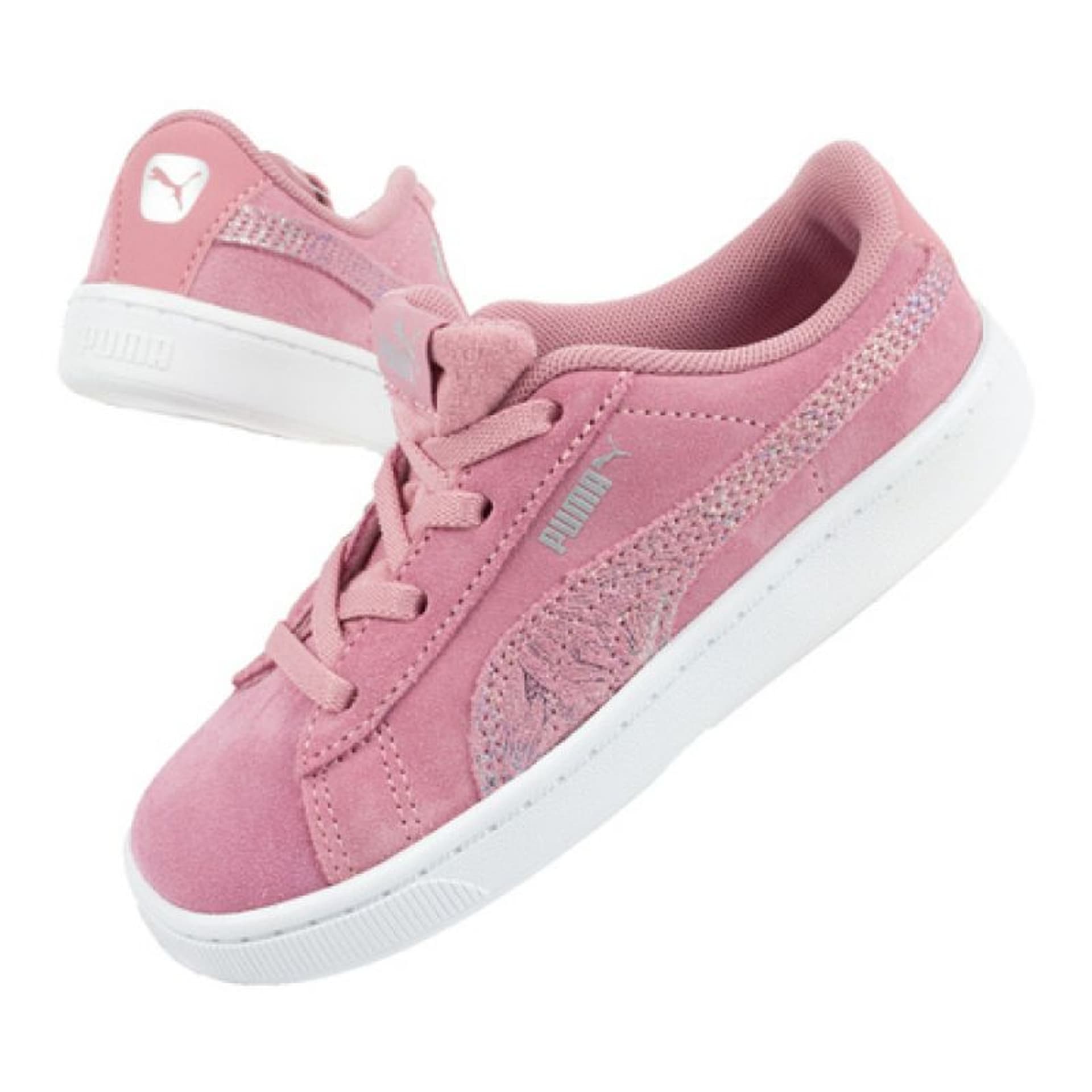 

Buty Puma Vikky Jr 373167 (kolor Różowy, rozmiar 24)