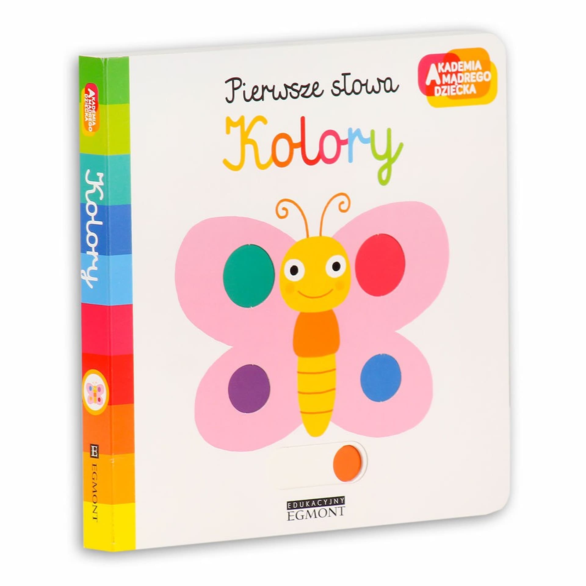 

Książeczka Pierwsze słowa Akademia Mądrego Dziecka Kolory