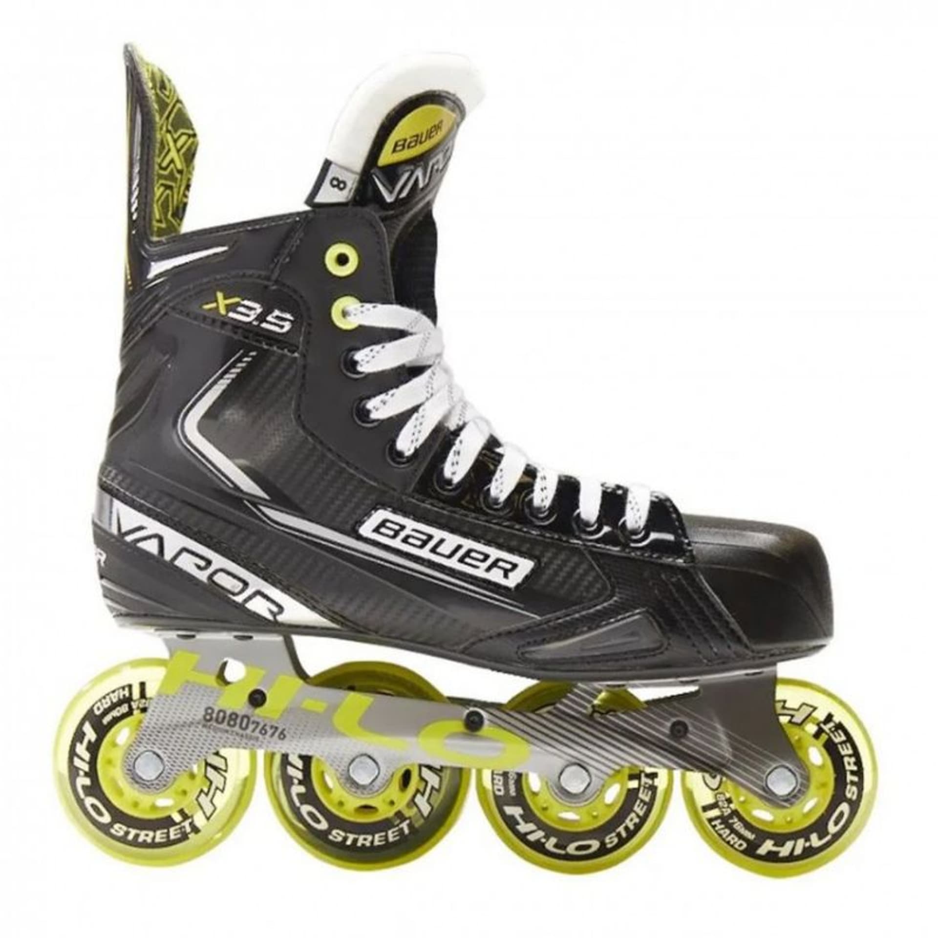 

Rolki hokejowe Bauer Vapor X3.5 Int (kolor Czarny. Zielony, rozmiar 04.5R)