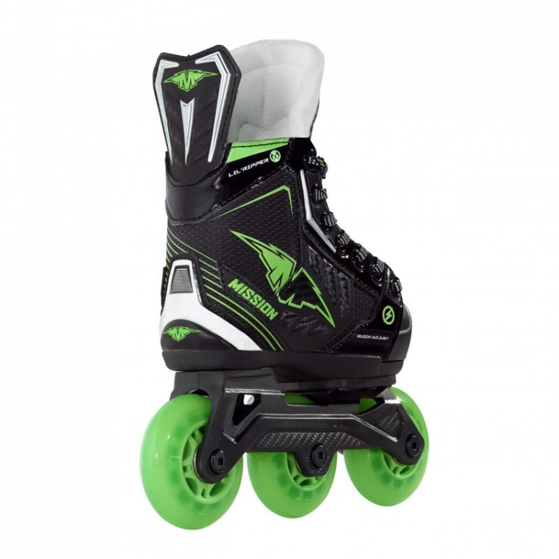 

Rolki regulowane Mission RH Lil Ripper Jr 1058582 (kolor Czarny. Zielony, rozmiar 11-01)