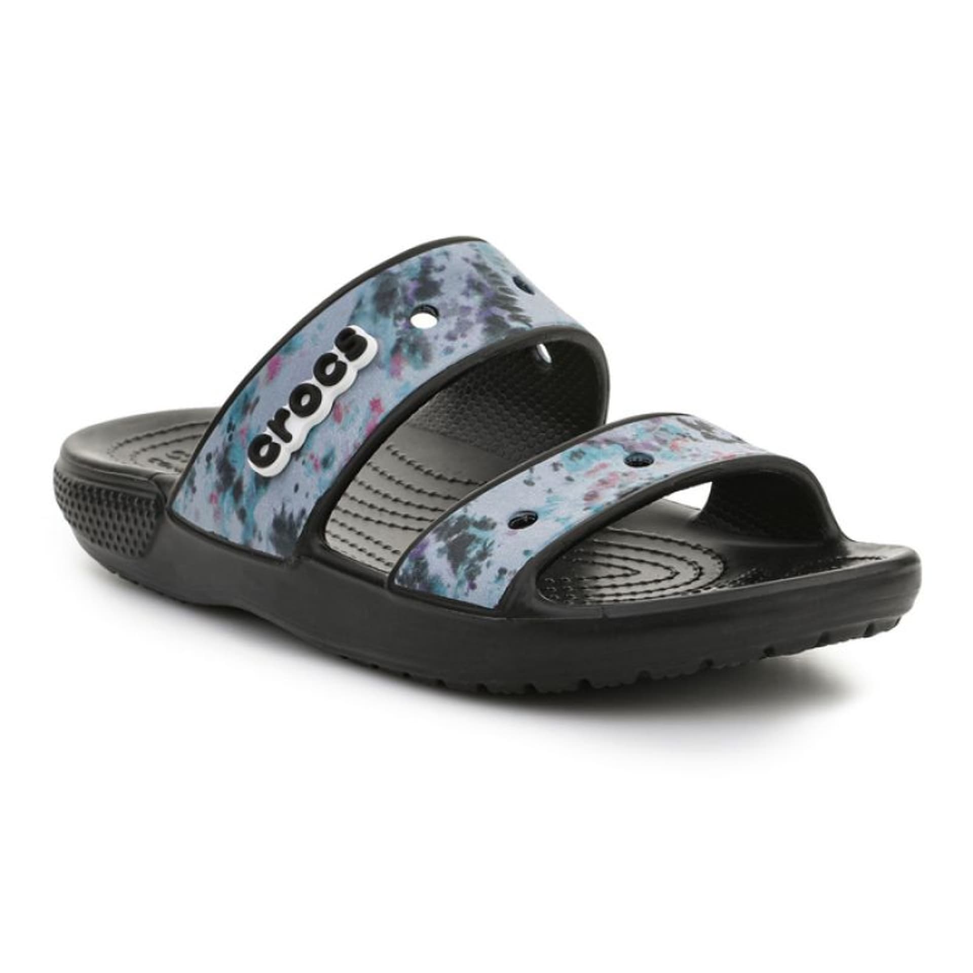 

Klapki Crocs Classic Tie Dye Graphic Sandal W 207283 (kolor Niebieski)