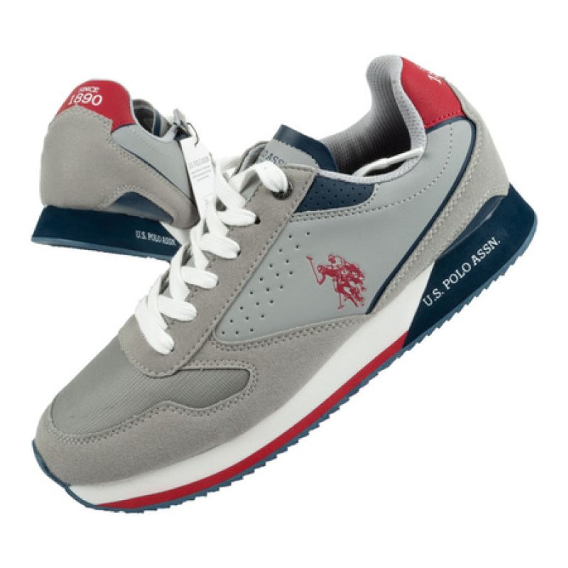 

Buty sportowe U.S. Polo ASSN. M NOBIL003A (kolor Szary/Srebrny, rozmiar 43)