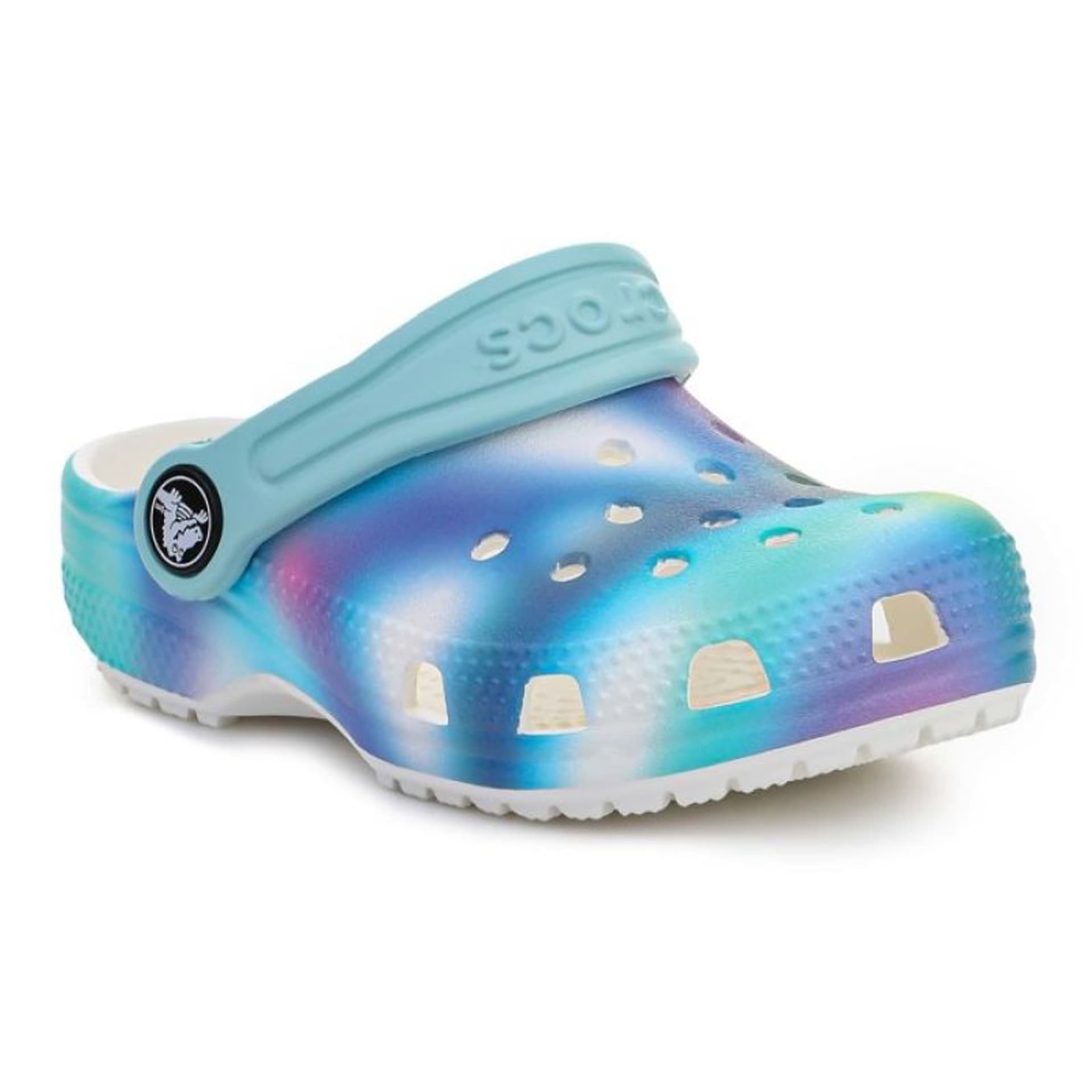 

Klapki Crocs Classic Solarized Kids Clog T 207588 (kolor Niebieski, rozmiar EU 20/21)