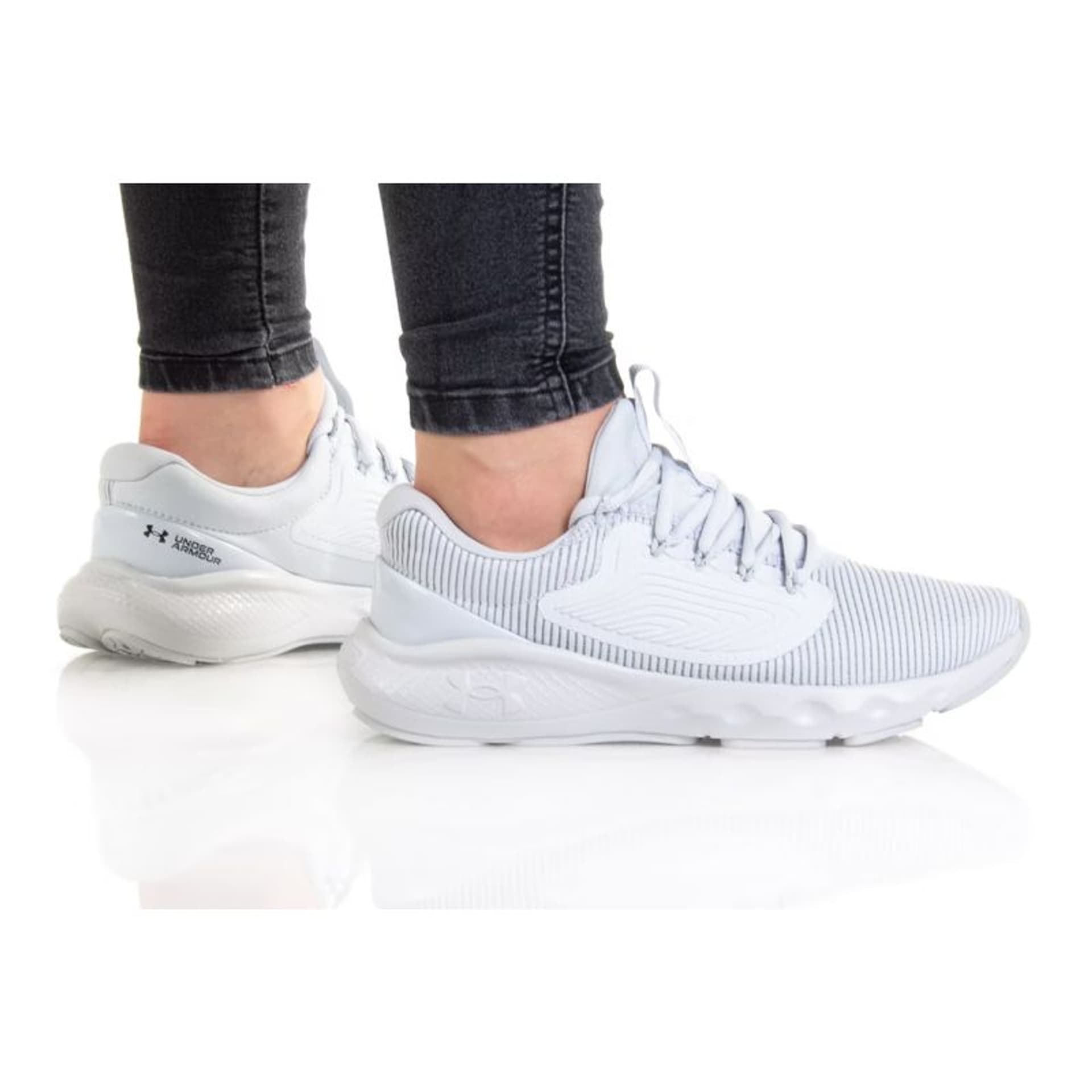 

Buty Under Arnour W Charged Vantage 2 W 3024884 (kolor Szary/Srebrny, rozmiar 38)