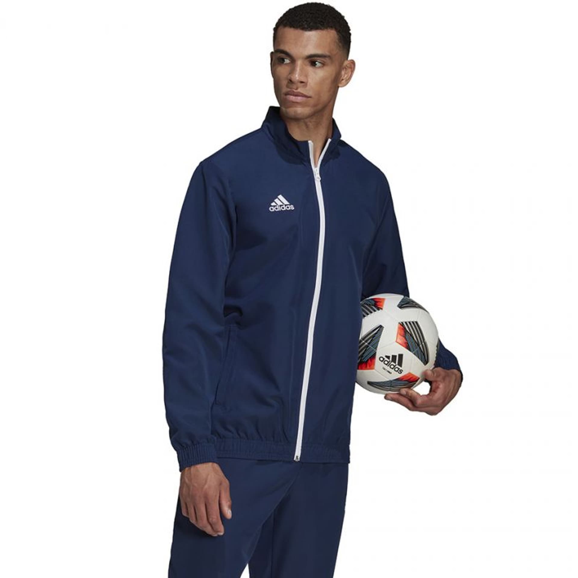 

Bluza adidas Entrada 22 Presentation Jacket M (kolor Granatowy, rozmiar XL)