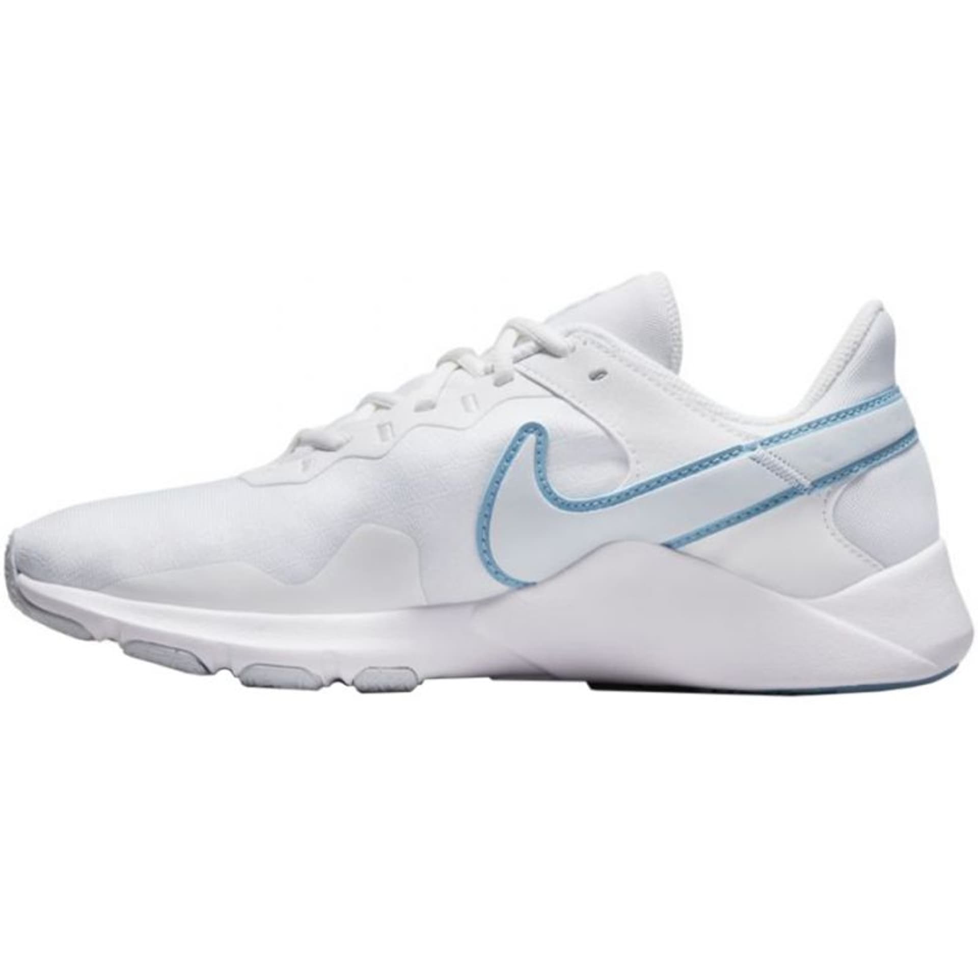 

Buty Nike Legend Essential 2 W CQ9545 (kolor Biały. Niebieski, rozmiar 38.5)