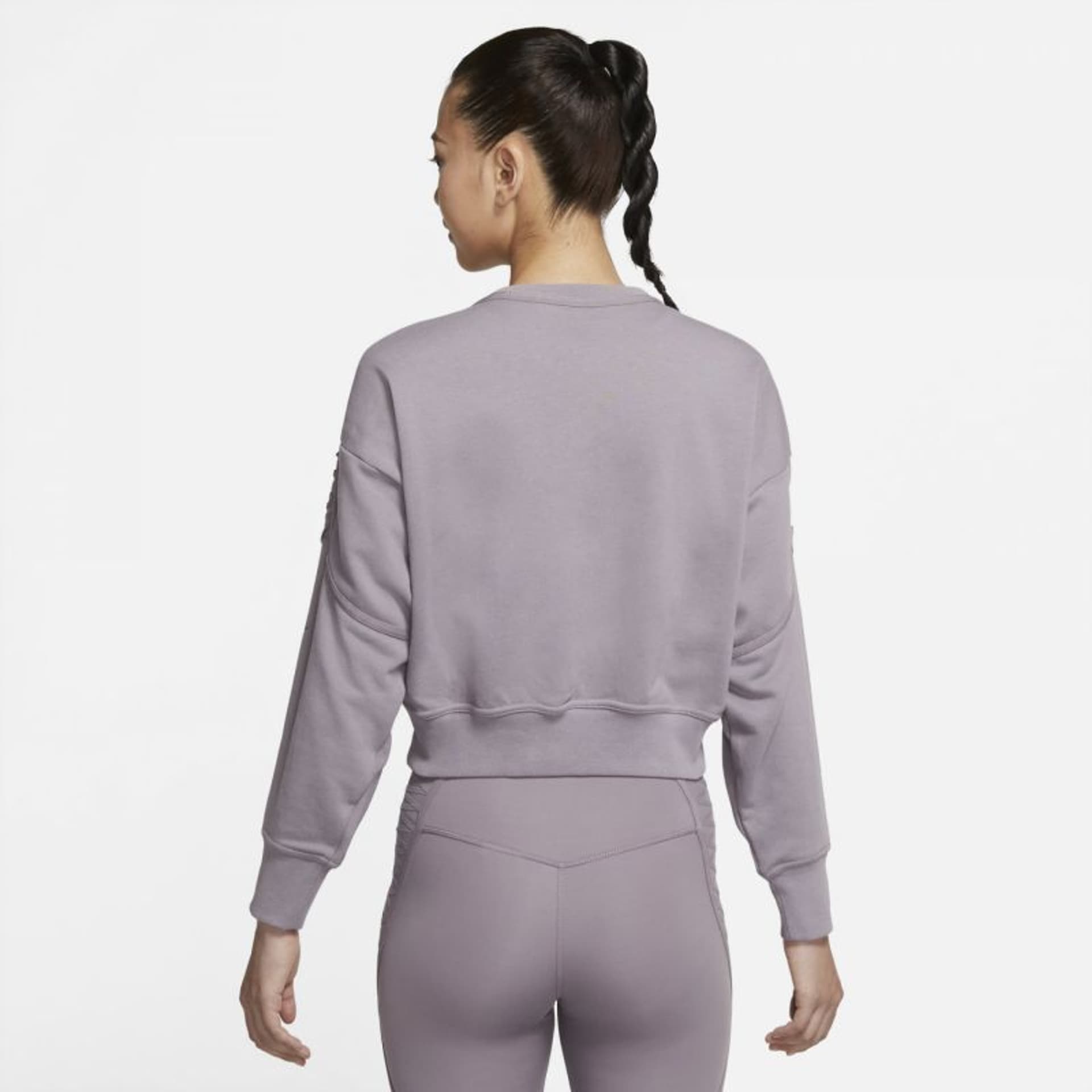 

Bluza Nike Women's Cropped Fleece Training Crew W DA0447 (kolor Fioletowy, rozmiar S)