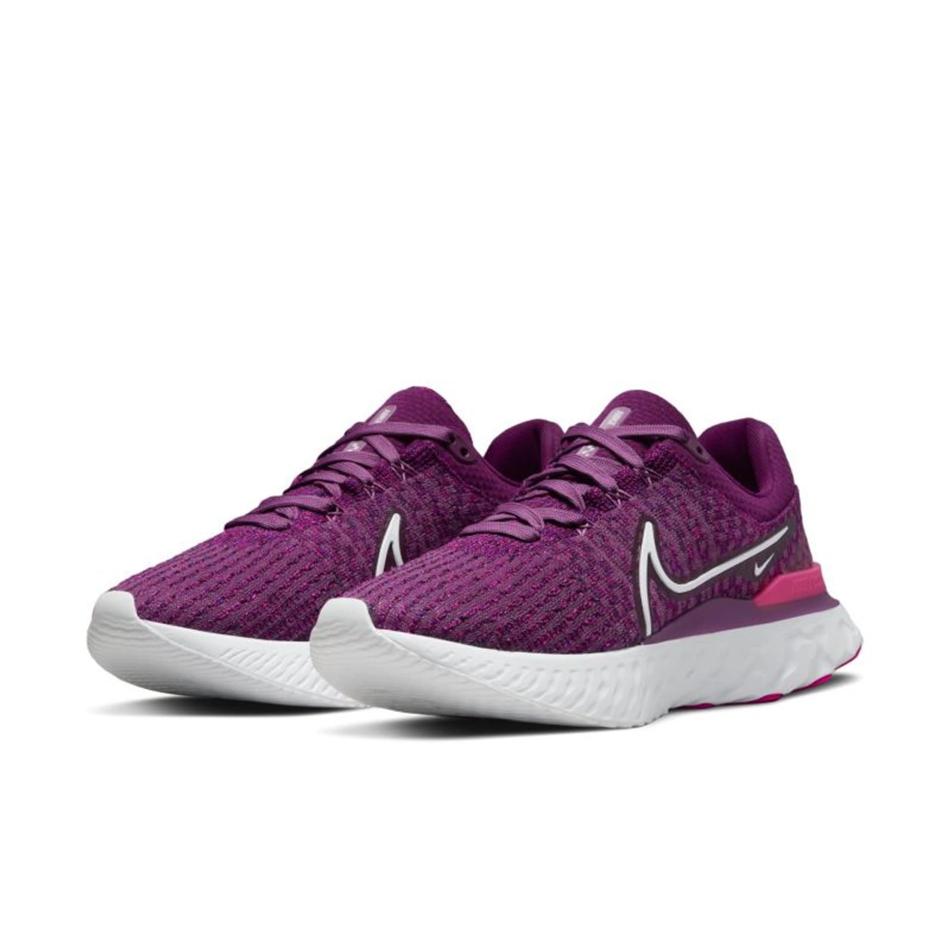 

Buty Nike React Infinity Run Flyknit 3 W DD3024 (kolor Fioletowy, rozmiar 37.5)