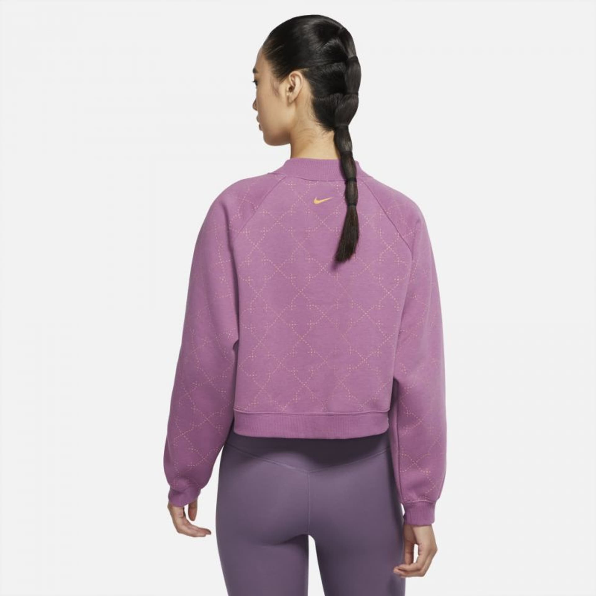 

Bluza Cropped Novelty Fleece Crew Sweatshirt W DM7280 (kolor Fioletowy, rozmiar M)