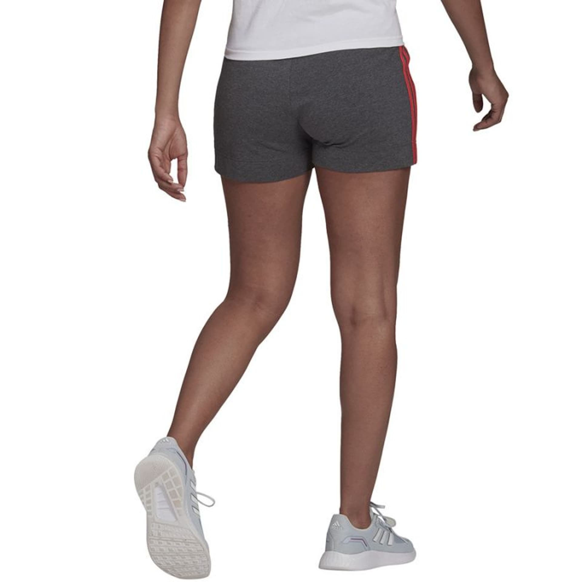 

Spodenki adidas Essentials Slim 3 Stripes Shorts W (kolor Szary/Srebrny, rozmiar XS)