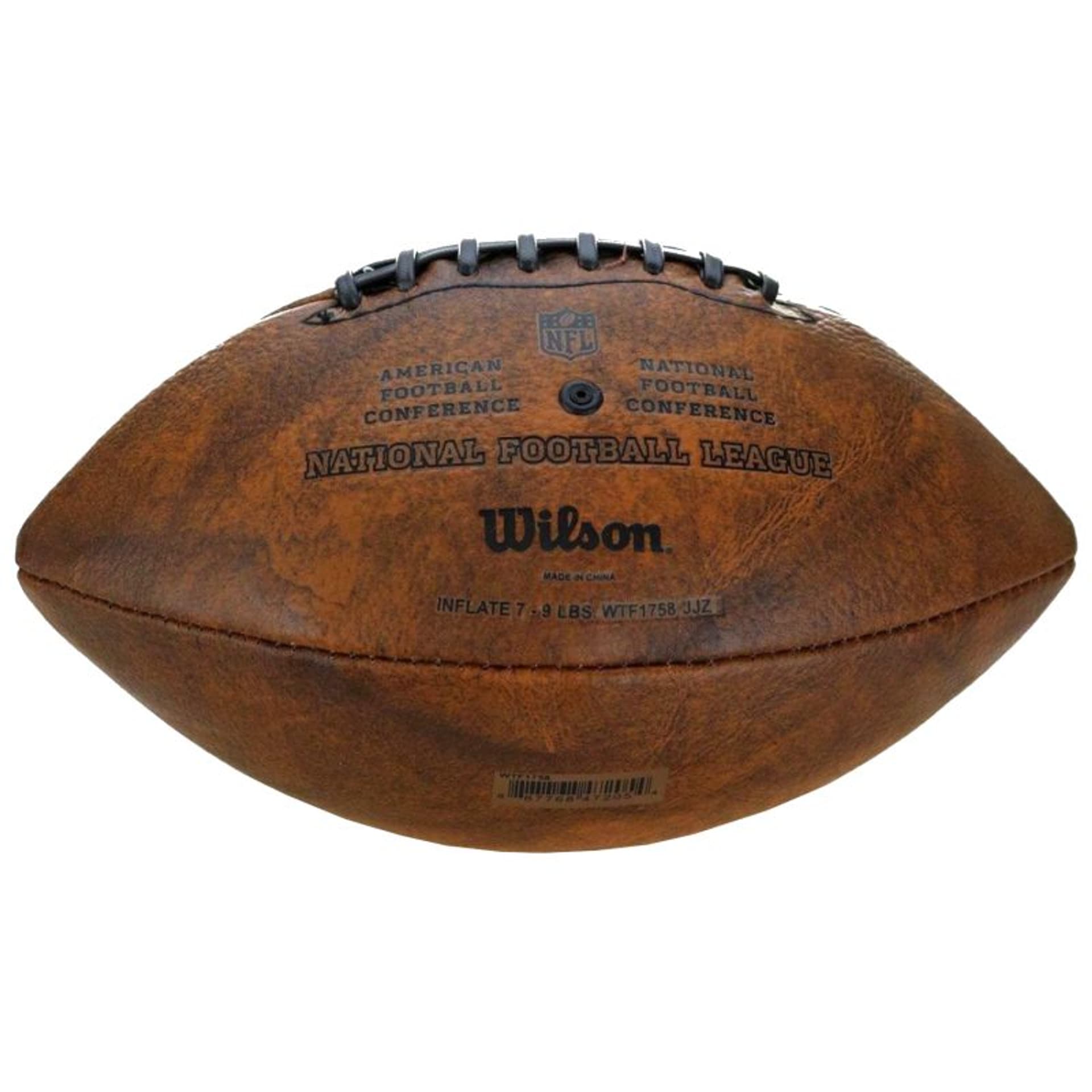 

Piłka Wilson NFL Official Throwback 32 Team Logo Ball WTF1758XBNF32 (kolor Brązowy, rozmiar 9)