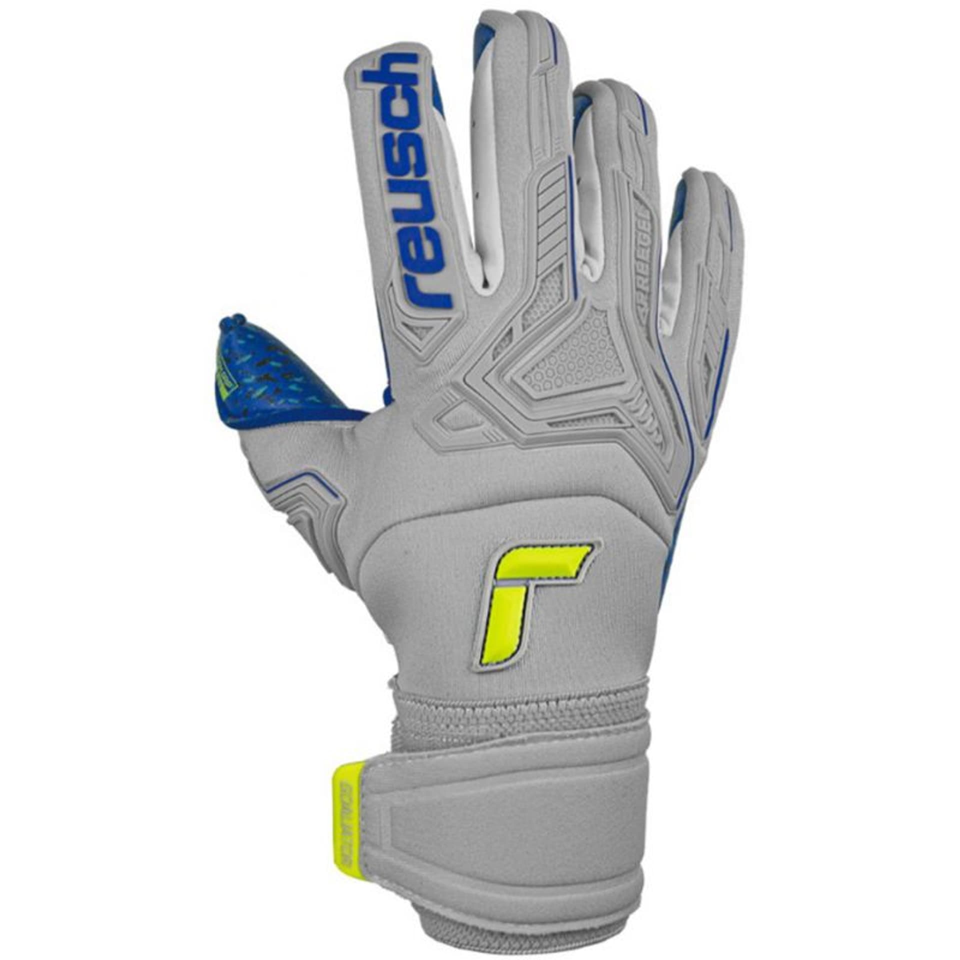 

Rękawice bramkarskie Reusch Attrakt Freegel Fusion Goaliator M 5270995 (kolor Niebieski. Szary/Srebrny, rozmiar 8.5)