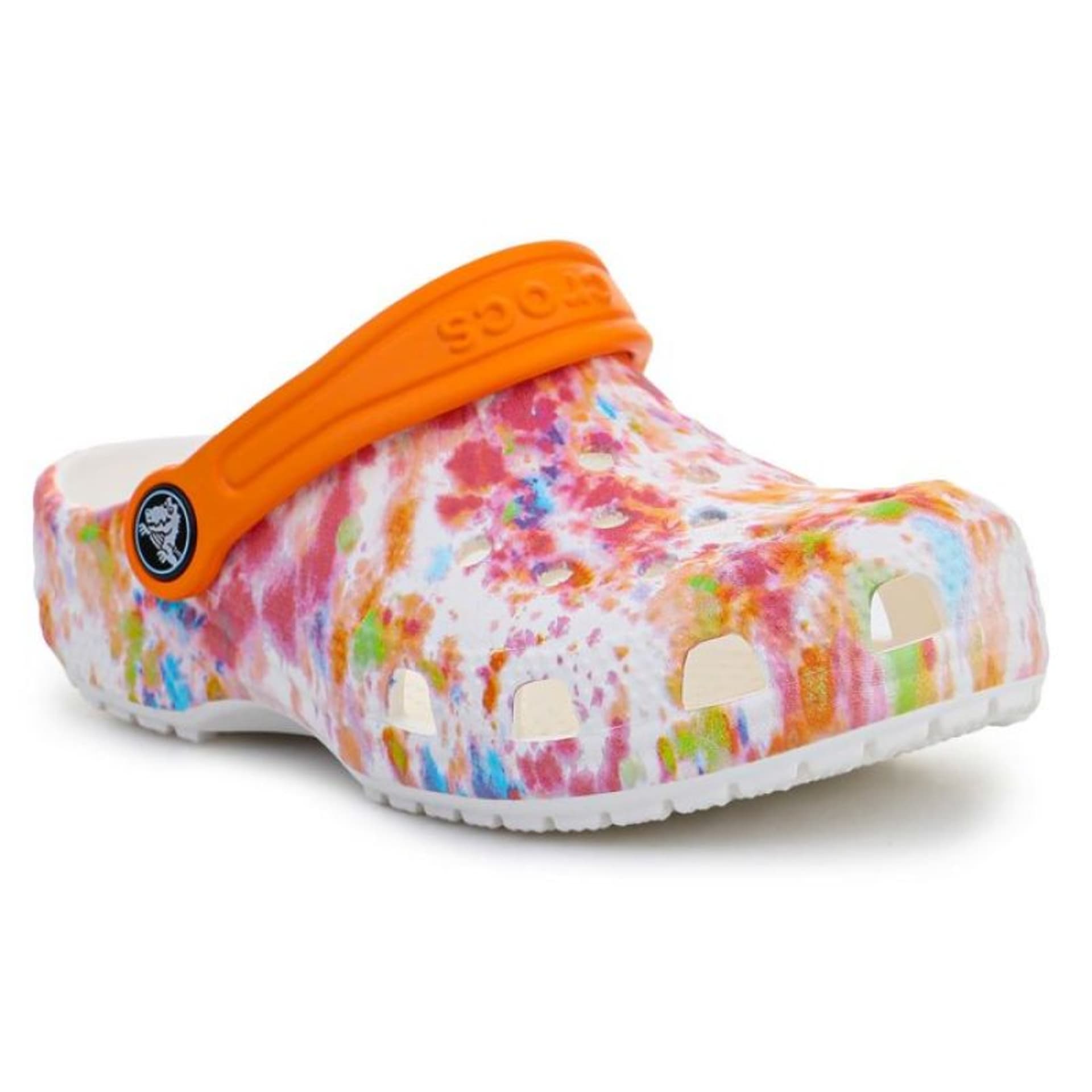 

Klapki Crocs Classic Tie Dye Graphic Kids Clog W 206995 (kolor Wielokolorowy, rozmiar EU 28/29)