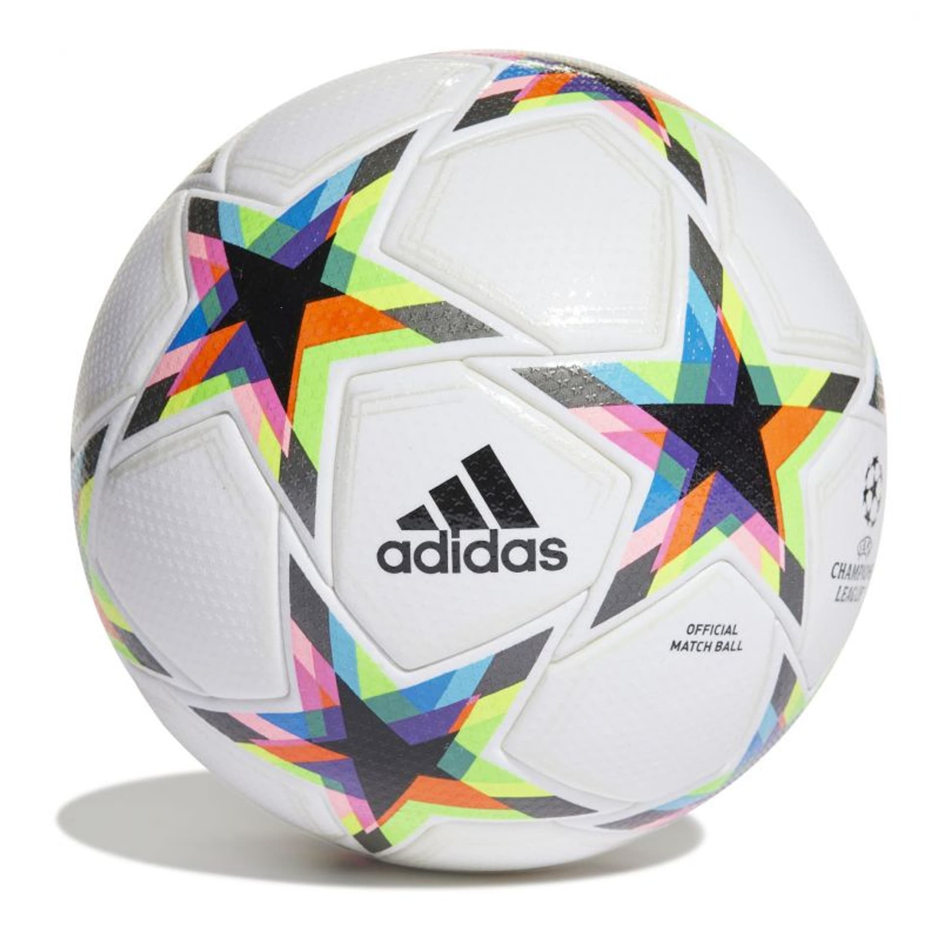 

Piłka nożna adidas UEFA Champions League Pro (kolor Biały. Wielokolorowy, rozmiar 5)