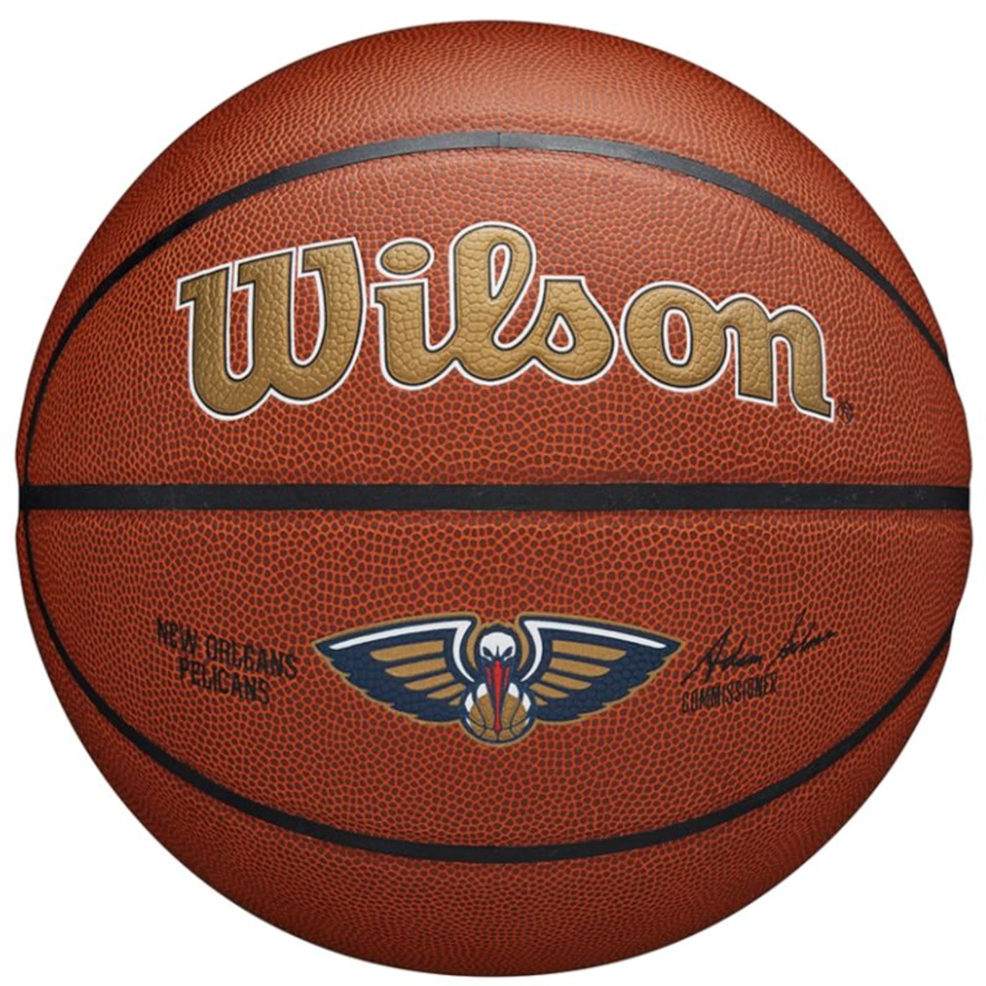 

Piłka Wilson Team Alliance New Orleans Pelicans Ball (kolor Brązowy, rozmiar 7)